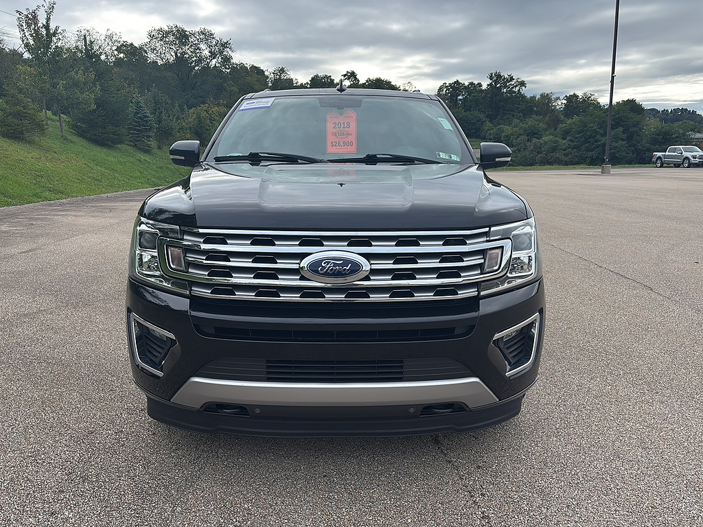 2018 Ford Expedition Max Limited Shadow Black at McCandless Ford