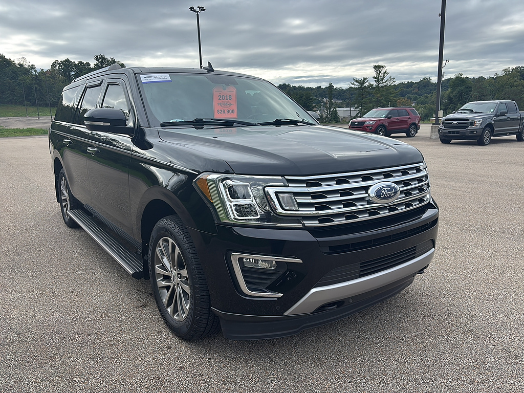 2018 Ford Expedition Max Limited Shadow Black at McCandless Ford