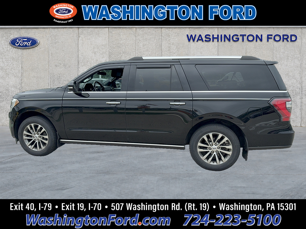 2018 Ford Expedition Max Limited Shadow Black at McCandless Ford