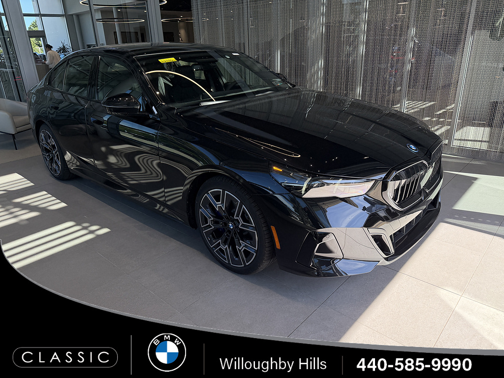 Black Sapphire Metallic 2027 BMW 5 Series Sedan All-Wheel Drive 8-Speed Automatic