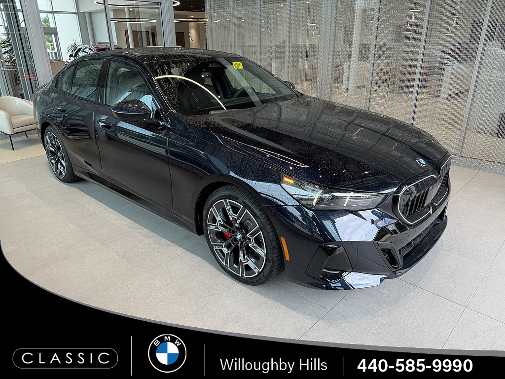 Carbon Black Metallic 2027 BMW 5 Series Sedan All-Wheel Drive Automatic