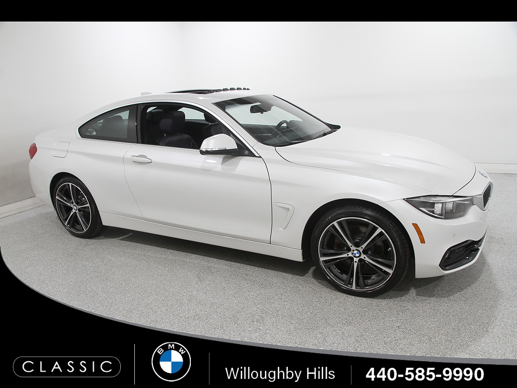 White 2018 BMW 4 Series Coupe All-Wheel Drive 8-Speed Automatic