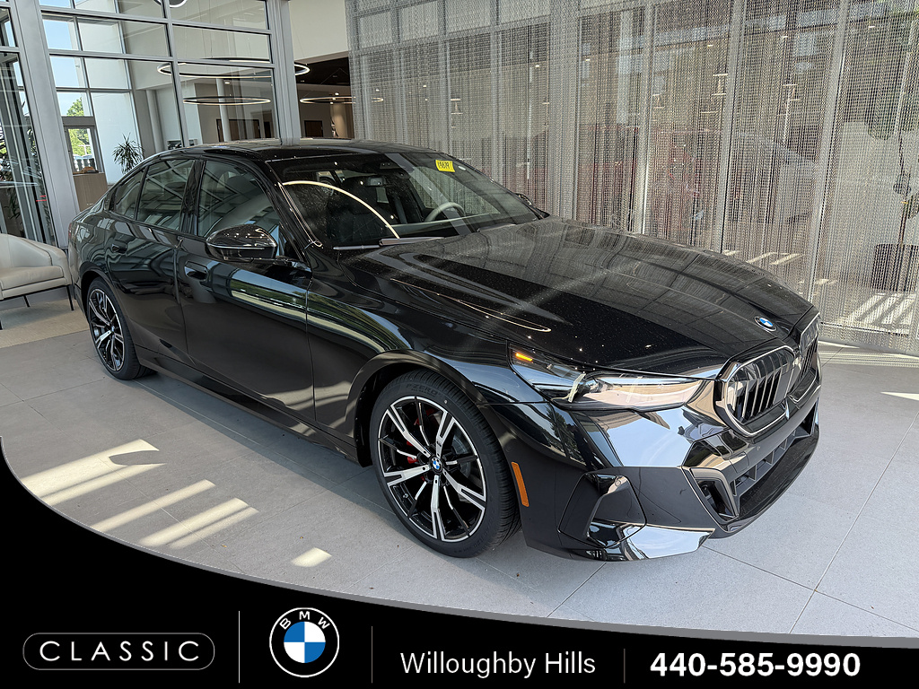 Black Sapphire Metallic 2027 BMW 5 Series Sedan All-Wheel Drive 8-Speed Automatic