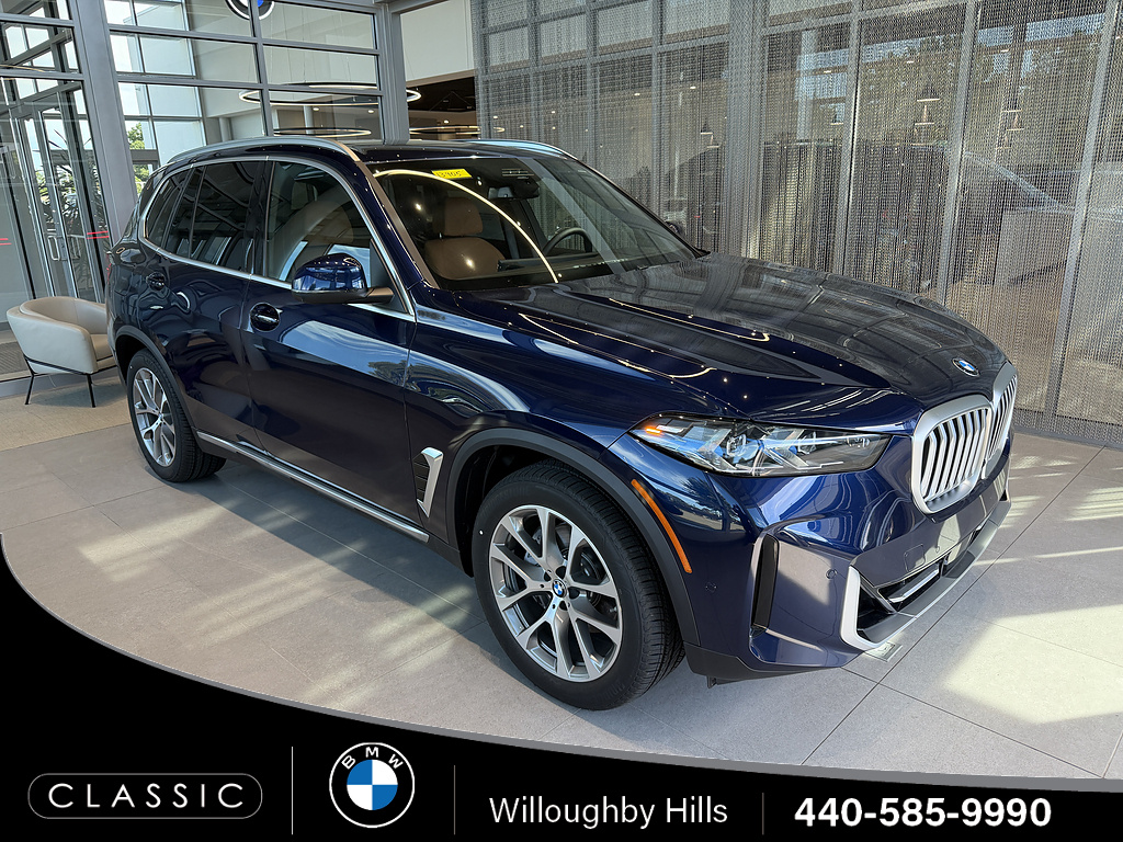 Tanzanite Blue II Metallic 2026 BMW X5 SUV / Crossover All-Wheel Drive 8-Speed Automatic