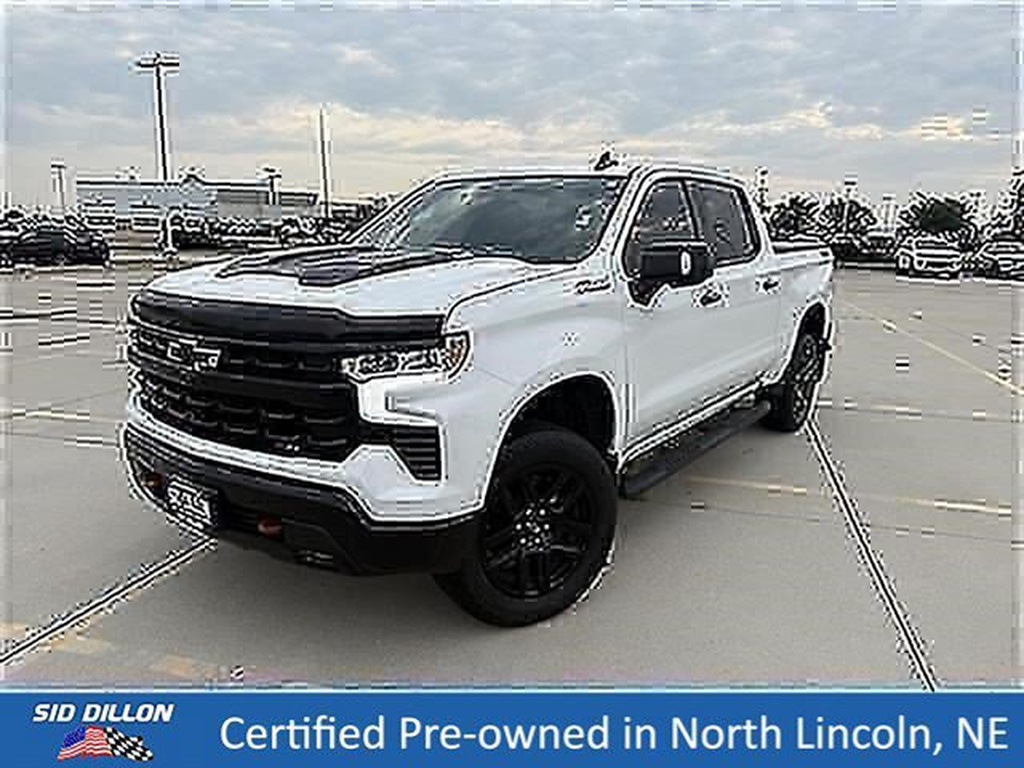 Summit White 2024 Chevrolet Silverado 1500 Pickup Truck Four-Wheel Drive Automatic