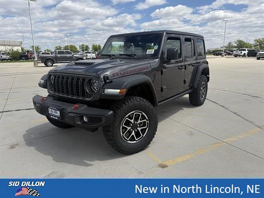 Gray (Granite Crystal Metallic Clear Coat) 2026 Jeep Wrangler SUV / Crossover Four-Wheel Drive 8-Speed Automatic