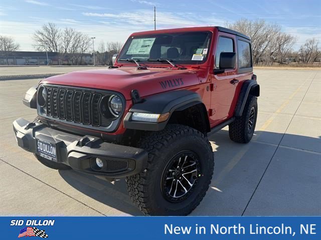 Firecracker Red Clear Coat 2026 Jeep Wrangler SUV / Crossover Four-Wheel Drive 8-Speed Automatic