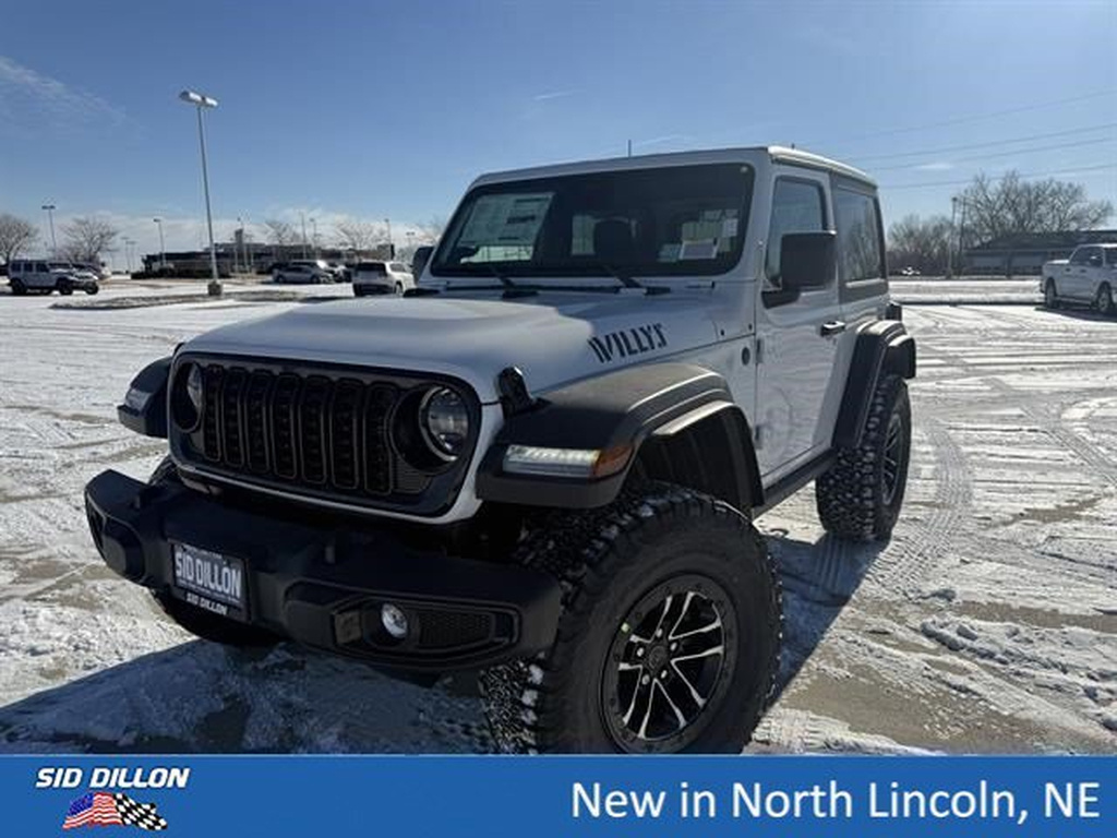 Bright White Clear Coat 2026 Jeep Wrangler SUV / Crossover Four-Wheel Drive 8-Speed Automatic