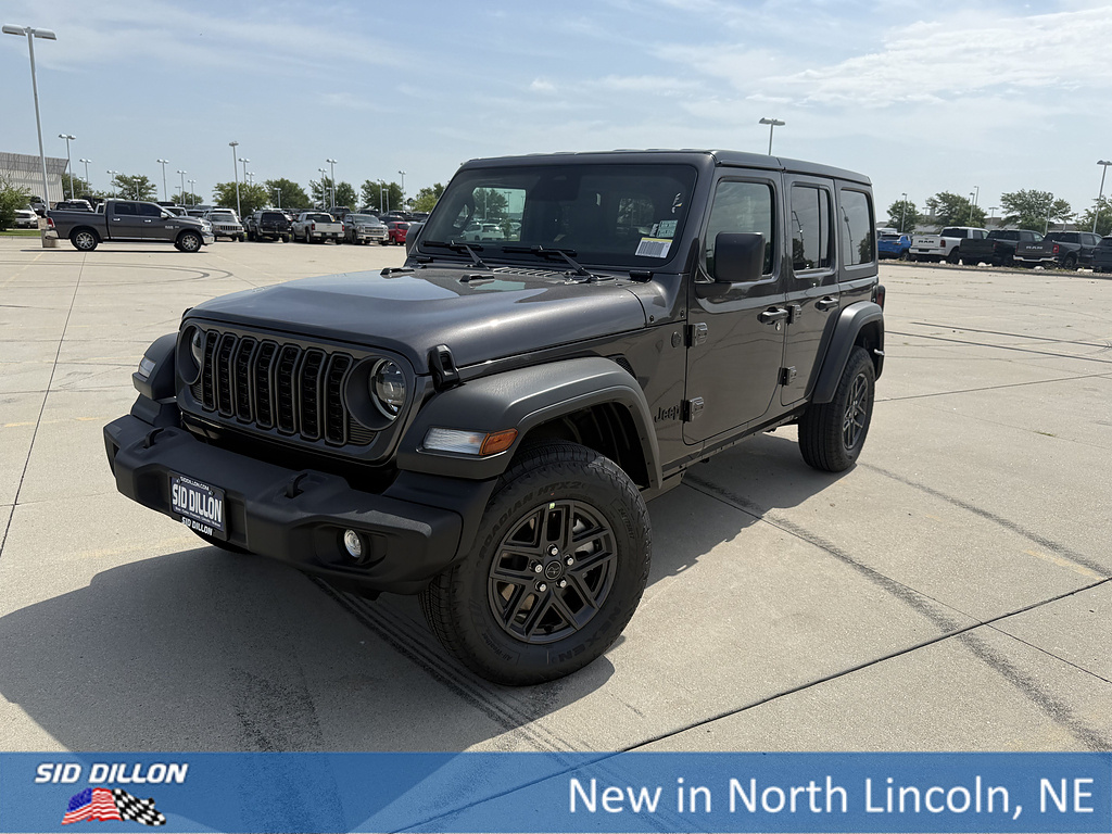 Gray (Granite Crystal Metallic Clear Coat) 2026 Jeep Wrangler SUV / Crossover Four-Wheel Drive 8-Speed Automatic