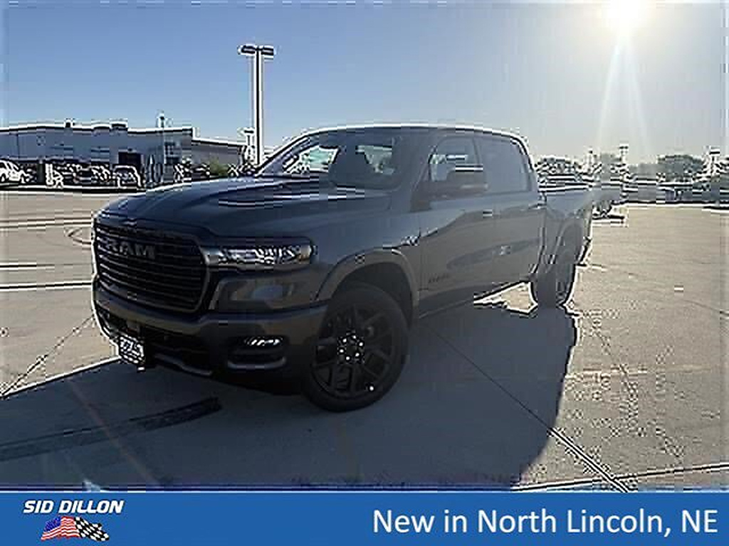 Gray (Granite Crystal Metallic Clear Coat) 2026 RAM 1500 Pickup Truck Four-Wheel Drive 8-Speed Automatic