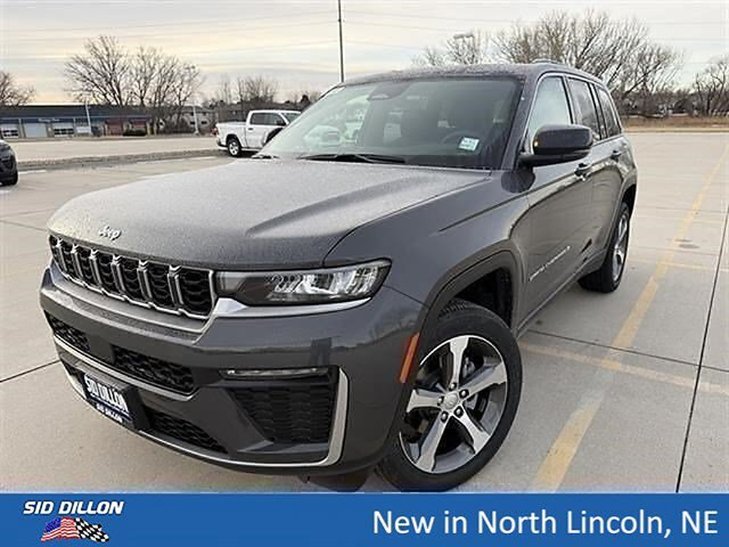 Gray (Baltic Grey Metallic Clear Coat) 2026 Jeep Grand Cherokee SUV / Crossover Four-Wheel Drive 8-Speed Automatic
