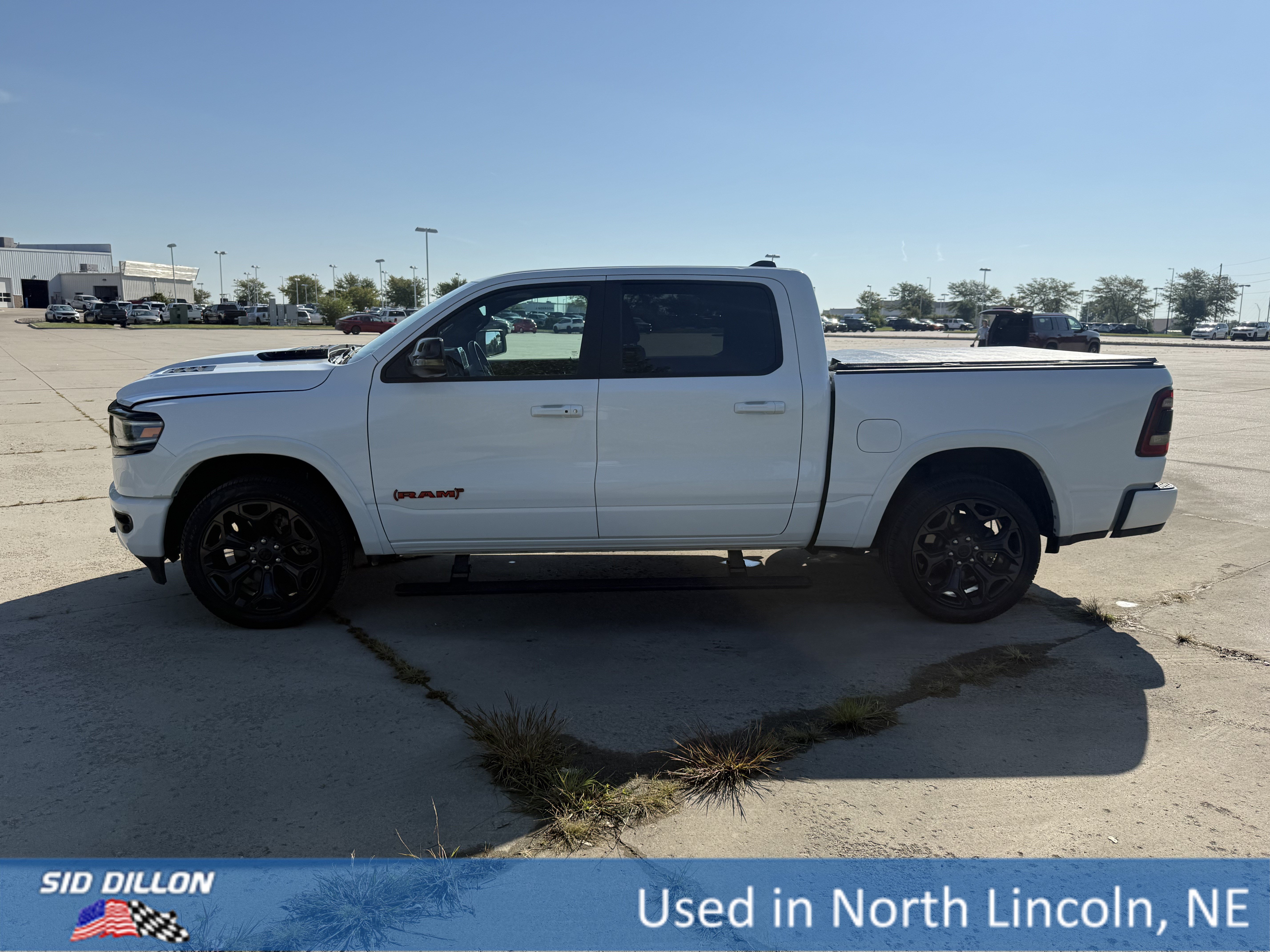 Used 2023 Bright White Clear Coat Ram Limited image 2