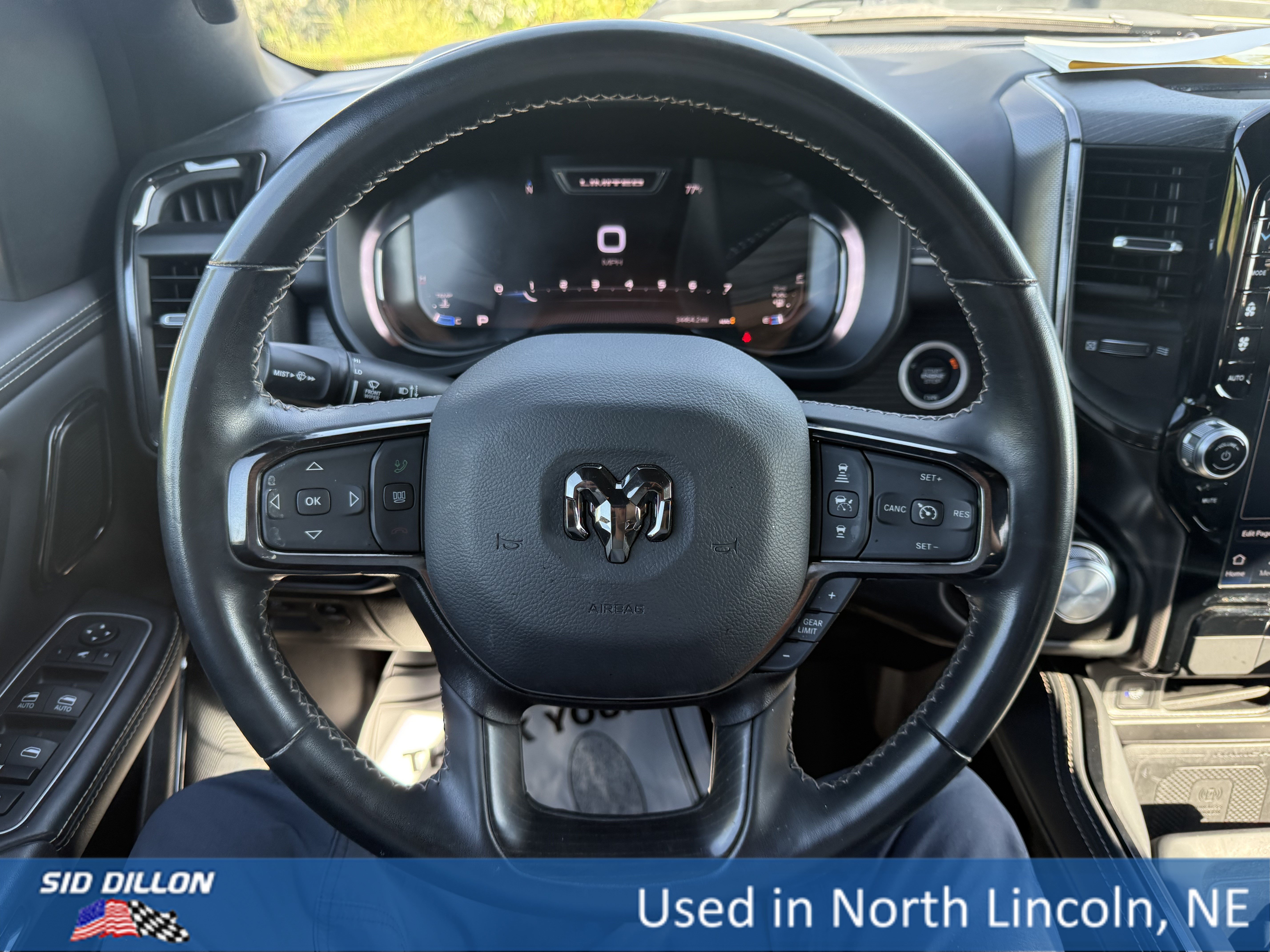 Used 2023 Bright White Clear Coat Ram Limited image 12