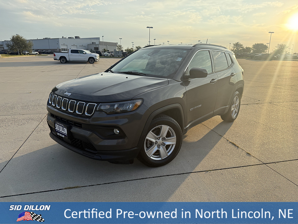 Gray (Granite Crystal Metallic Clear Coat) 2022 Jeep Compass SUV / Crossover Front-Wheel Drive 6-Speed Automatic