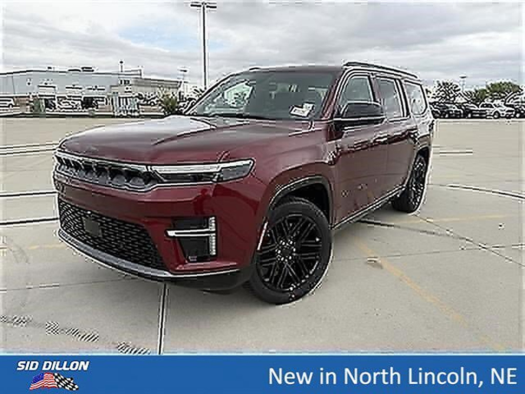 Velvet Red Pearl Coat 2026 Jeep Grand Wagoneer SUV / Crossover Four-Wheel Drive 8-Speed Automatic