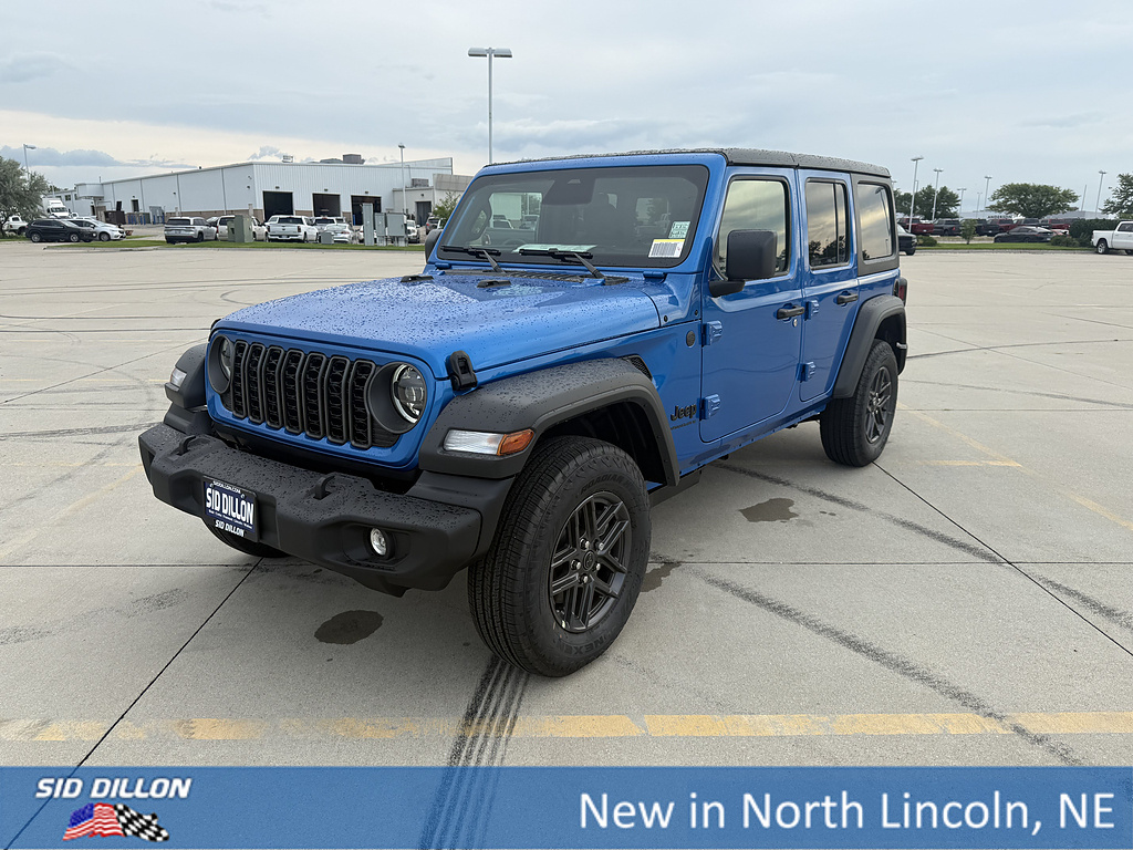 Hydro Blue Pearl Coat 2026 Jeep Wrangler SUV / Crossover Four-Wheel Drive 8-Speed Automatic