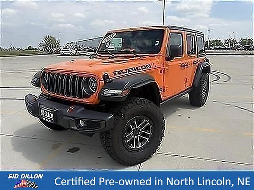 2025 Jeep Wrangler SUV / Crossover Four-Wheel Drive 8-Speed Automatic