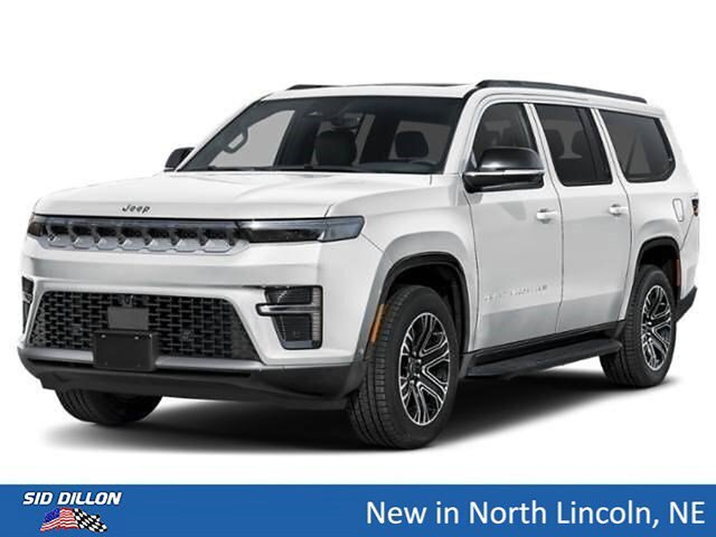 Bright White Clear Coat 2026 Jeep Grand Wagoneer L SUV / Crossover Four-Wheel Drive 8-Speed Automatic