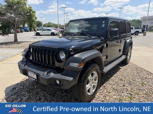 Black Clear Coat 2020 Jeep Wrangler SUV / Crossover Four-Wheel Drive 8-Speed Automatic
