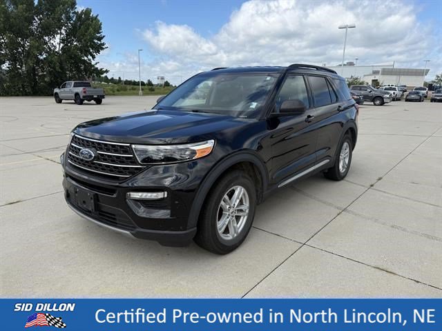 Agate Black 2021 Ford Explorer SUV / Crossover All-Wheel Drive Automatic