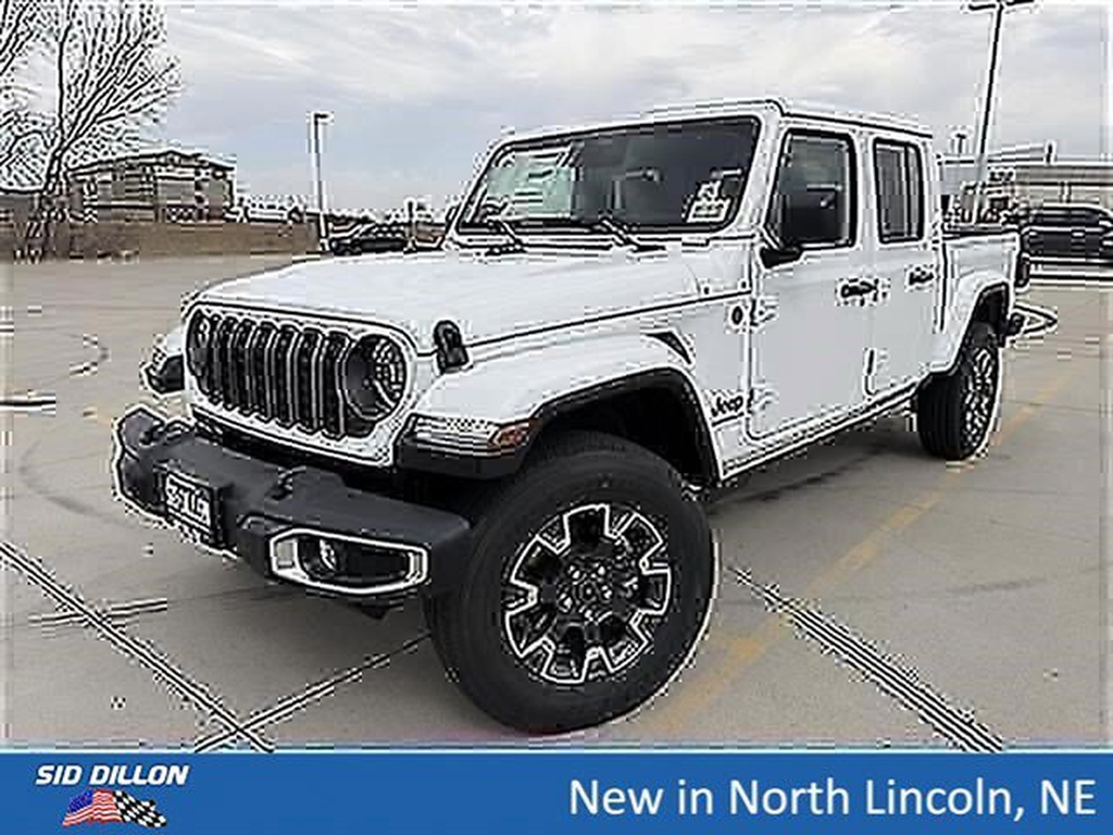 Bright White Clear Coat 2026 Jeep Gladiator Pickup Truck Four-Wheel Drive 8-Speed Automatic