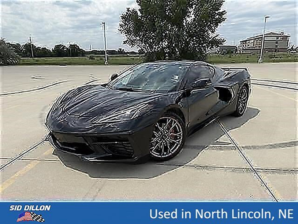 Black 2024 Chevrolet Corvette Coupe Rear-Wheel Drive 8-Speed Automatic