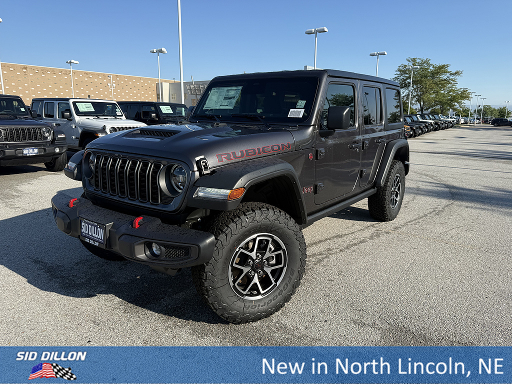Gray (Granite Crystal Metallic Clear Coat) 2026 Jeep Wrangler SUV / Crossover Four-Wheel Drive 8-Speed Automatic