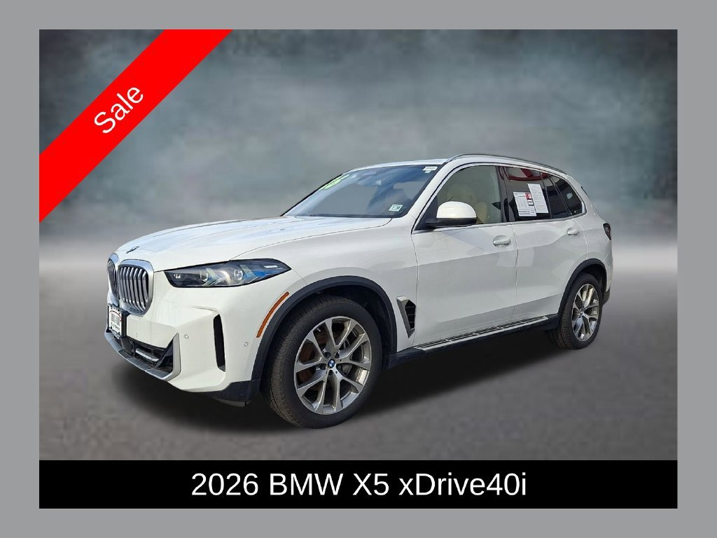 2026 BMW X5 xDrive40i xDrive40i comparison vehicle
