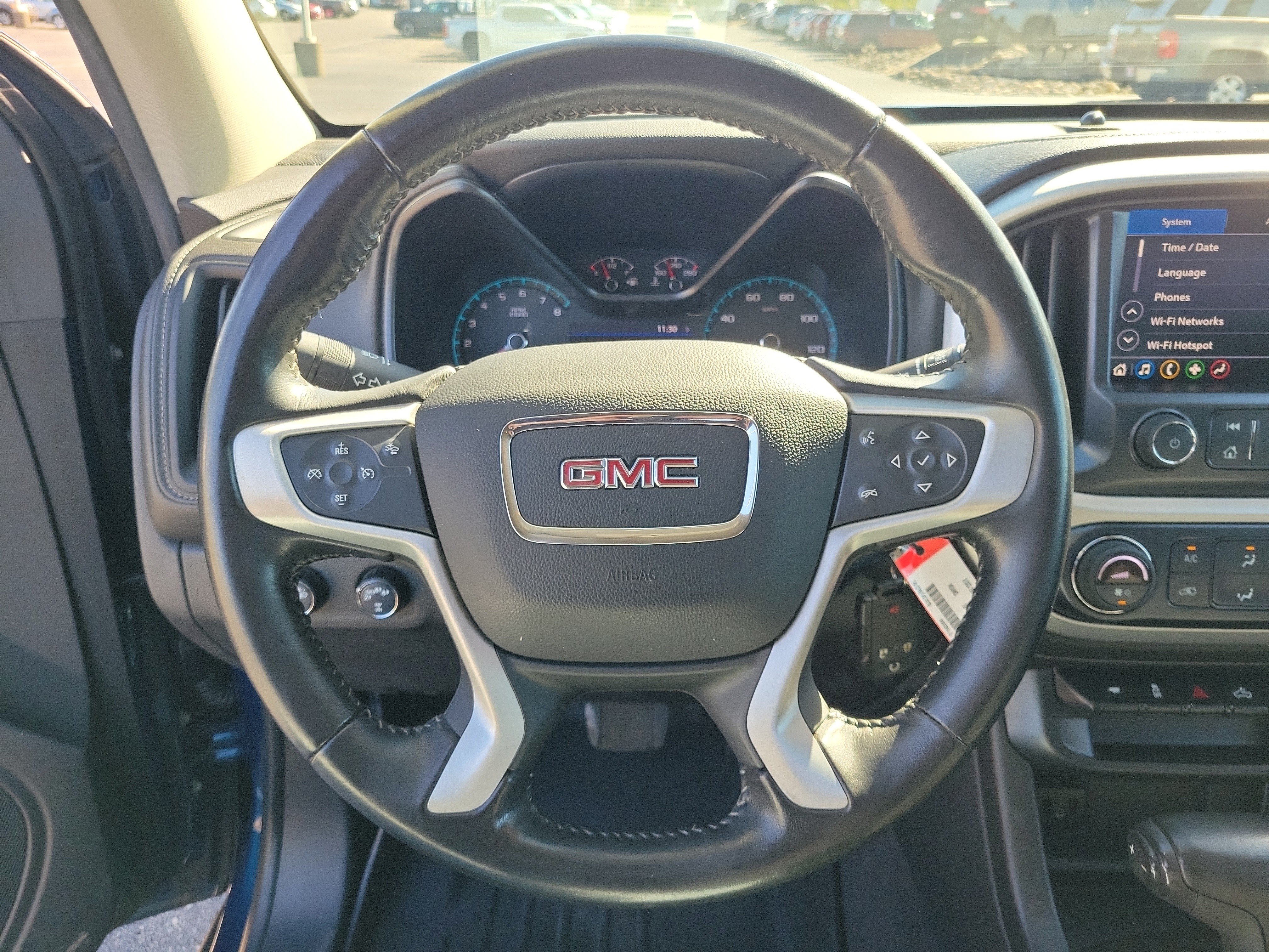 Used 2019 Blue Emerald Metallic GMC SLE image 25
