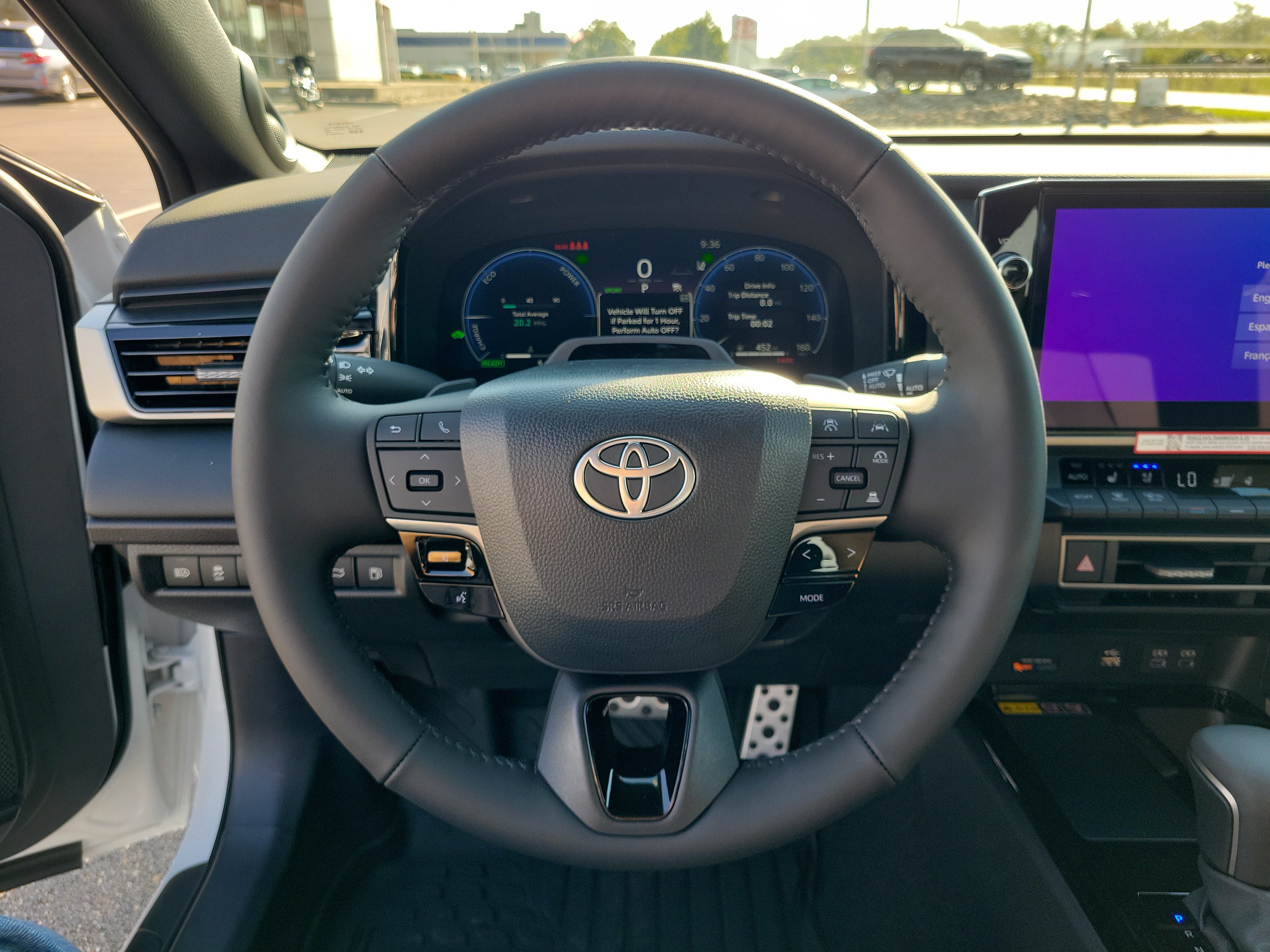 New 2026 Wind Chill Pearl w/Midnight Black Metallic Roof Toyota XSE image 25