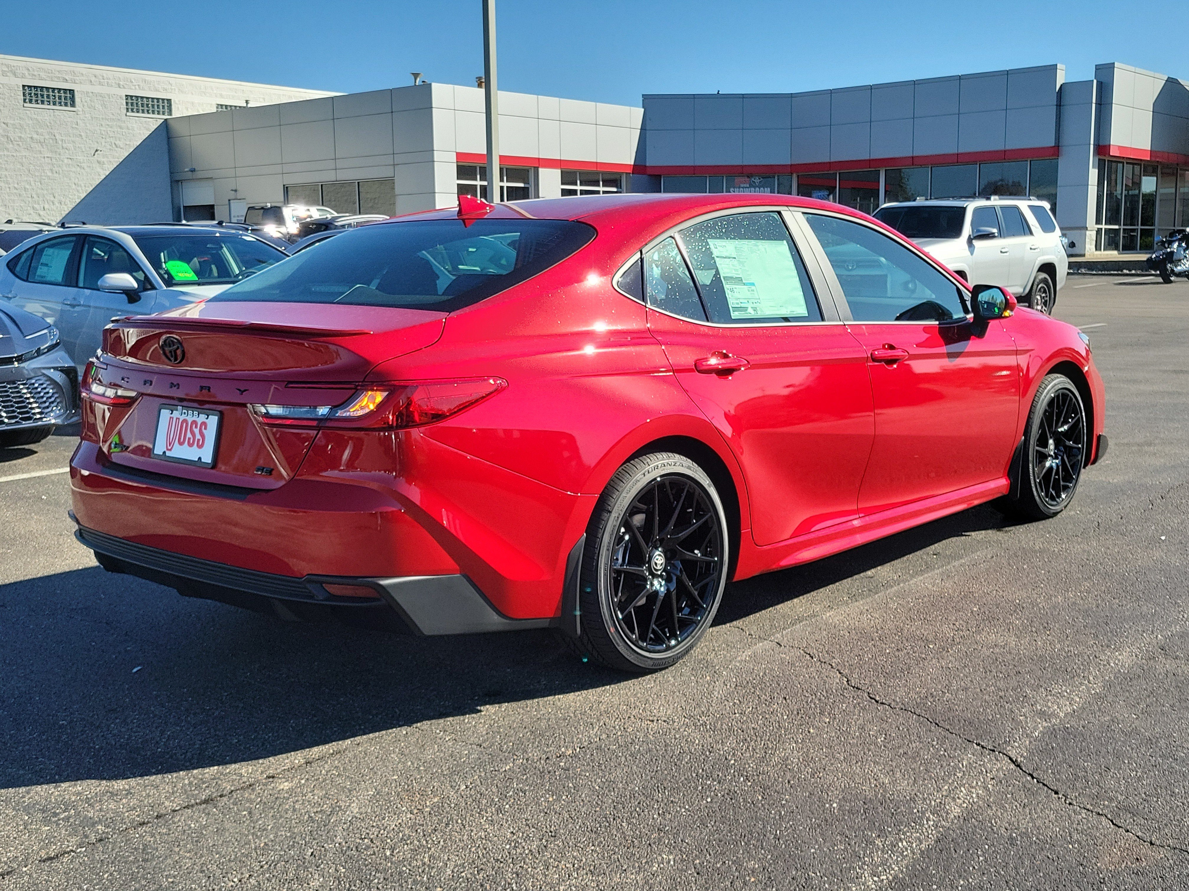 New 2026 Supersonic Red Toyota SE image 8