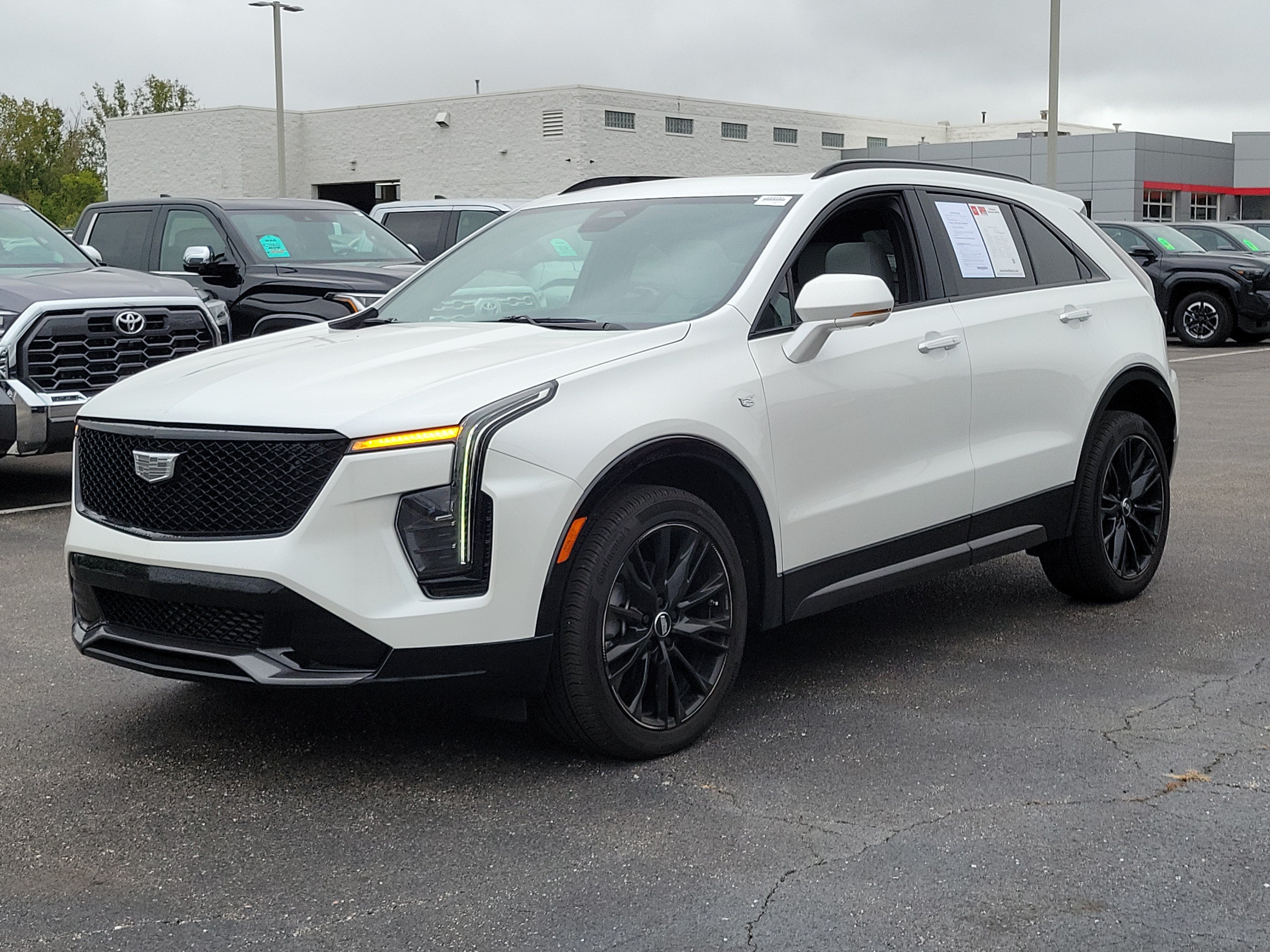 Used 2025 Crystal White Tricoat Cadillac Sport image 6