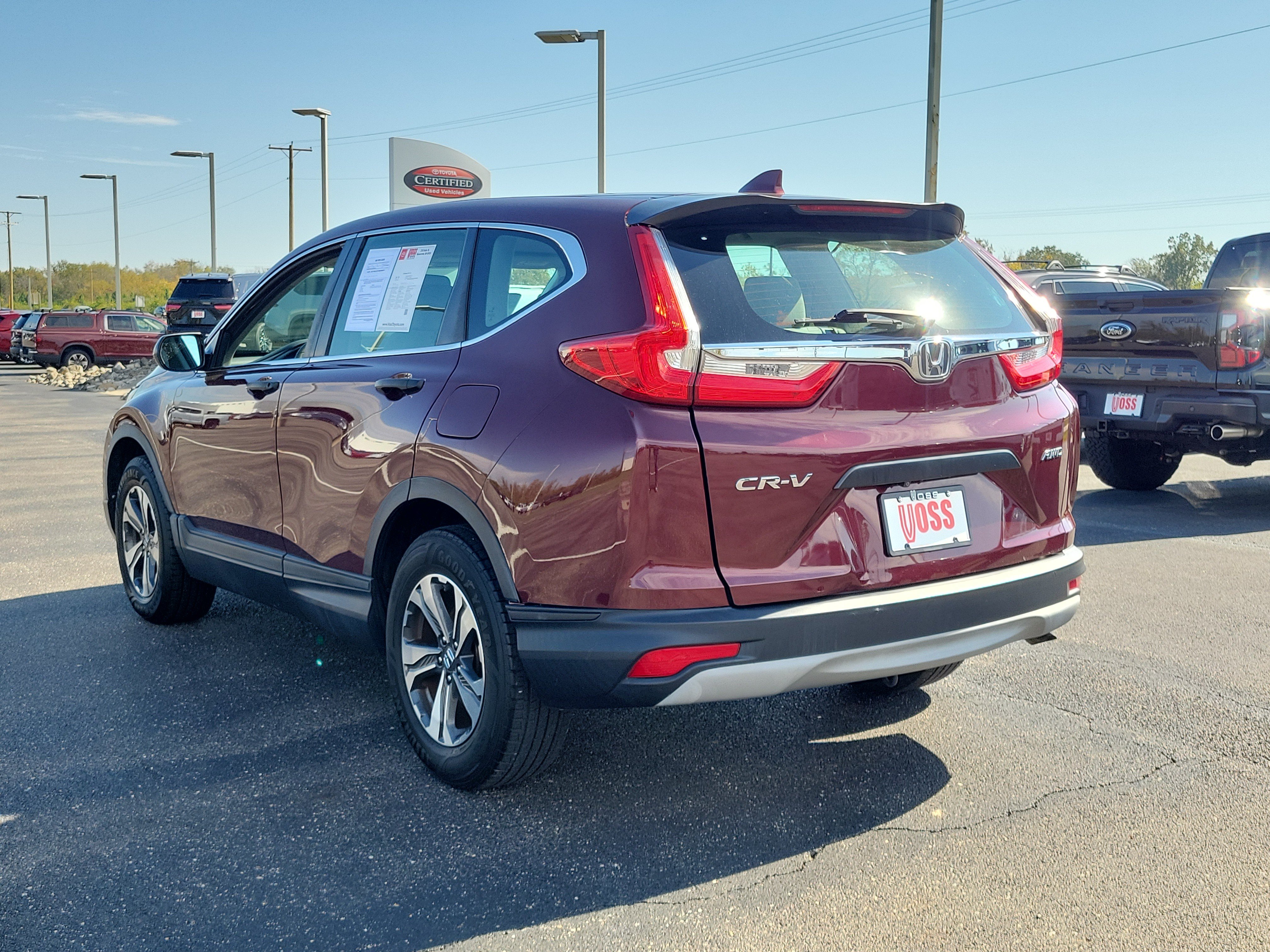 Used 2018 Basque Red Pearl II Honda LX image 7