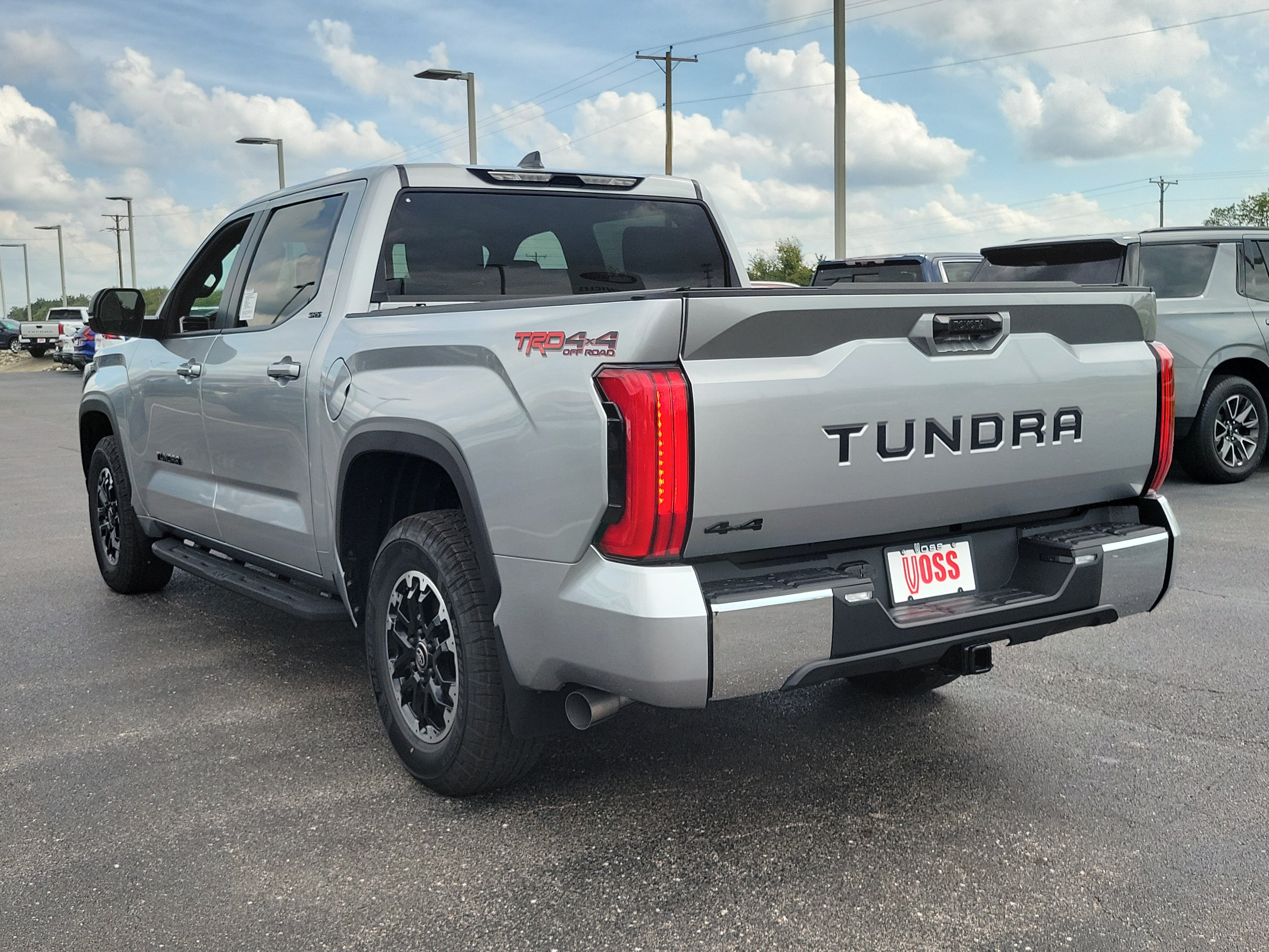 New 2026 Celestial Silver Metallic Toyota SR5 CrewMax 5.5