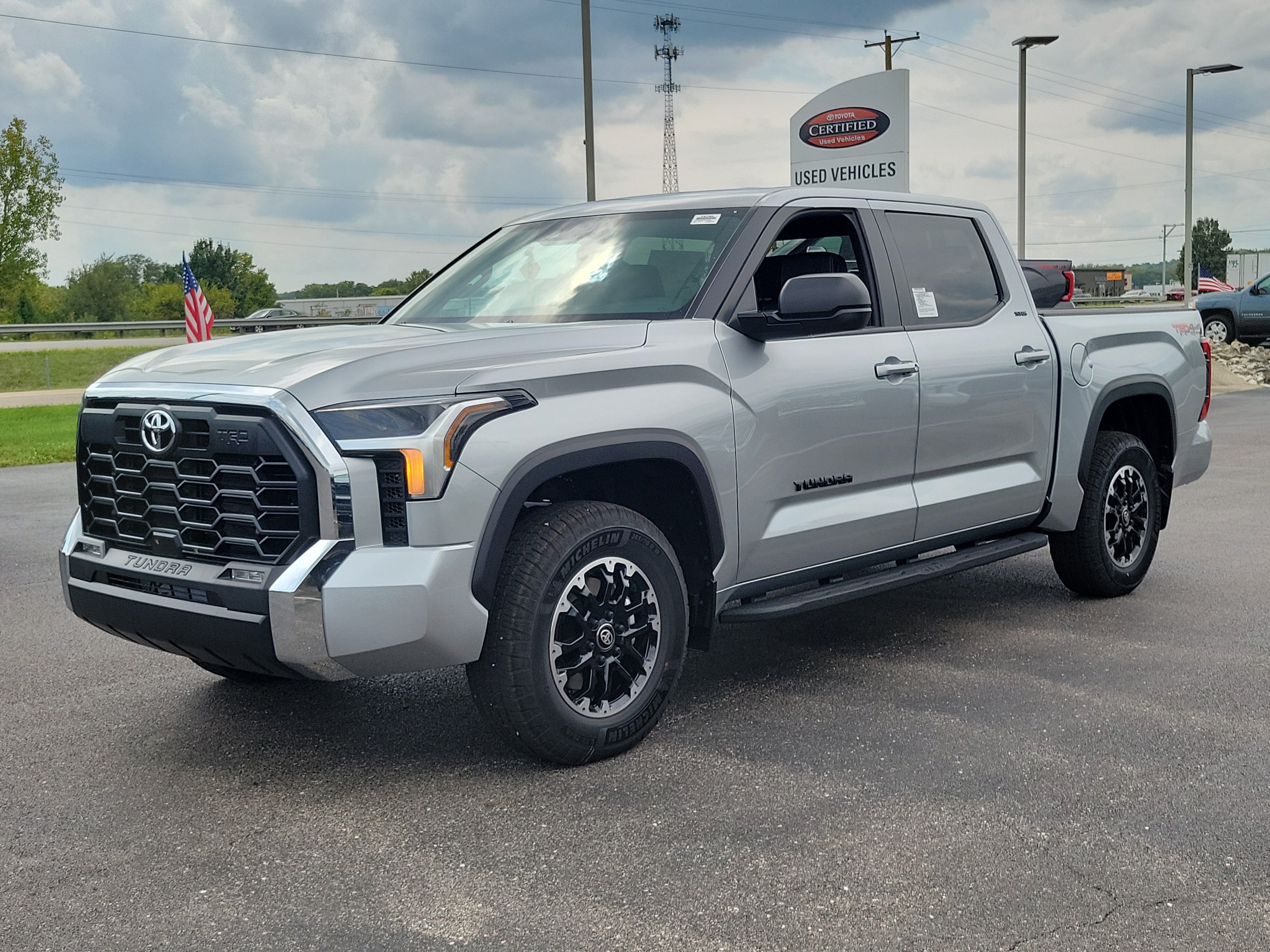 New 2026 Celestial Silver Metallic Toyota SR5 CrewMax 5.5
