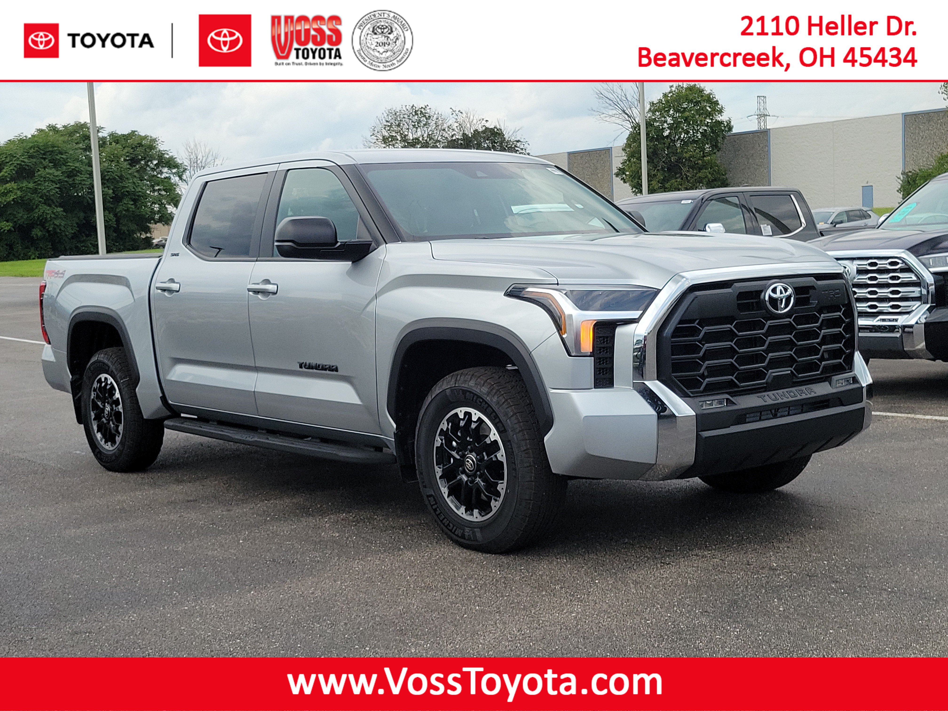 New 2026 Celestial Silver Metallic Toyota SR5 CrewMax 5.5