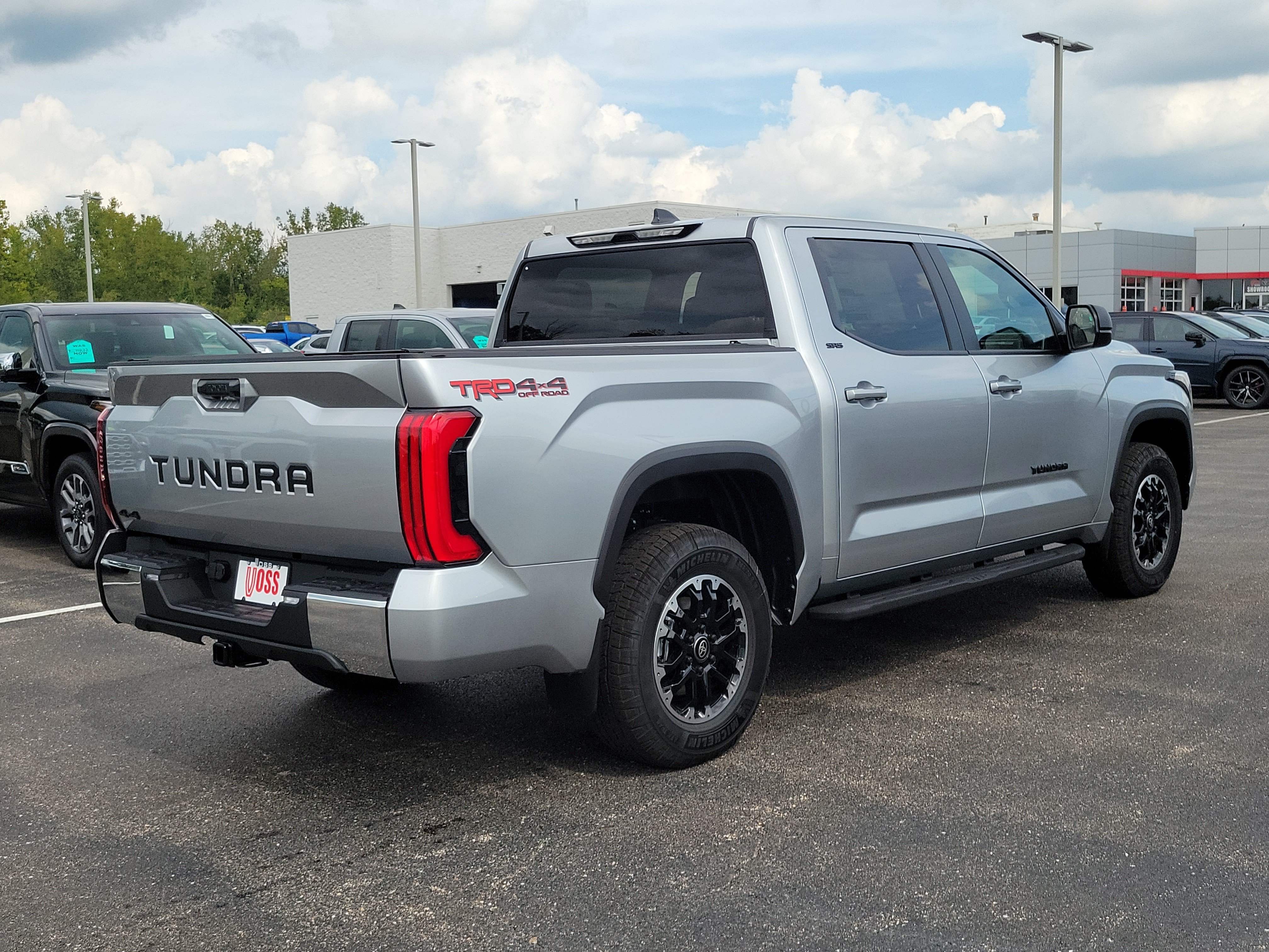 New 2026 Celestial Silver Metallic Toyota SR5 CrewMax 5.5