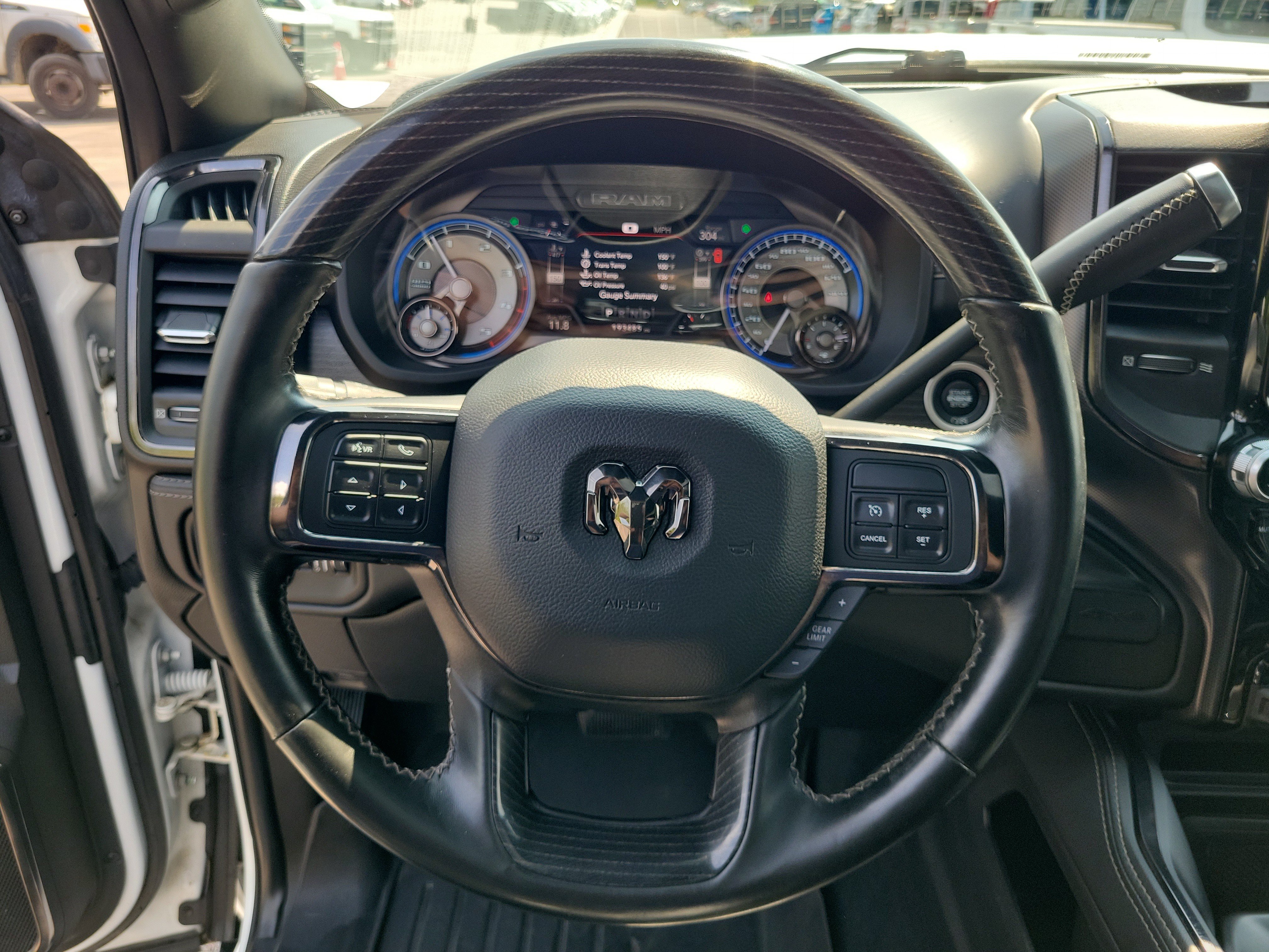 Used 2022 Bright White Clear Coat Ram Limited image 21