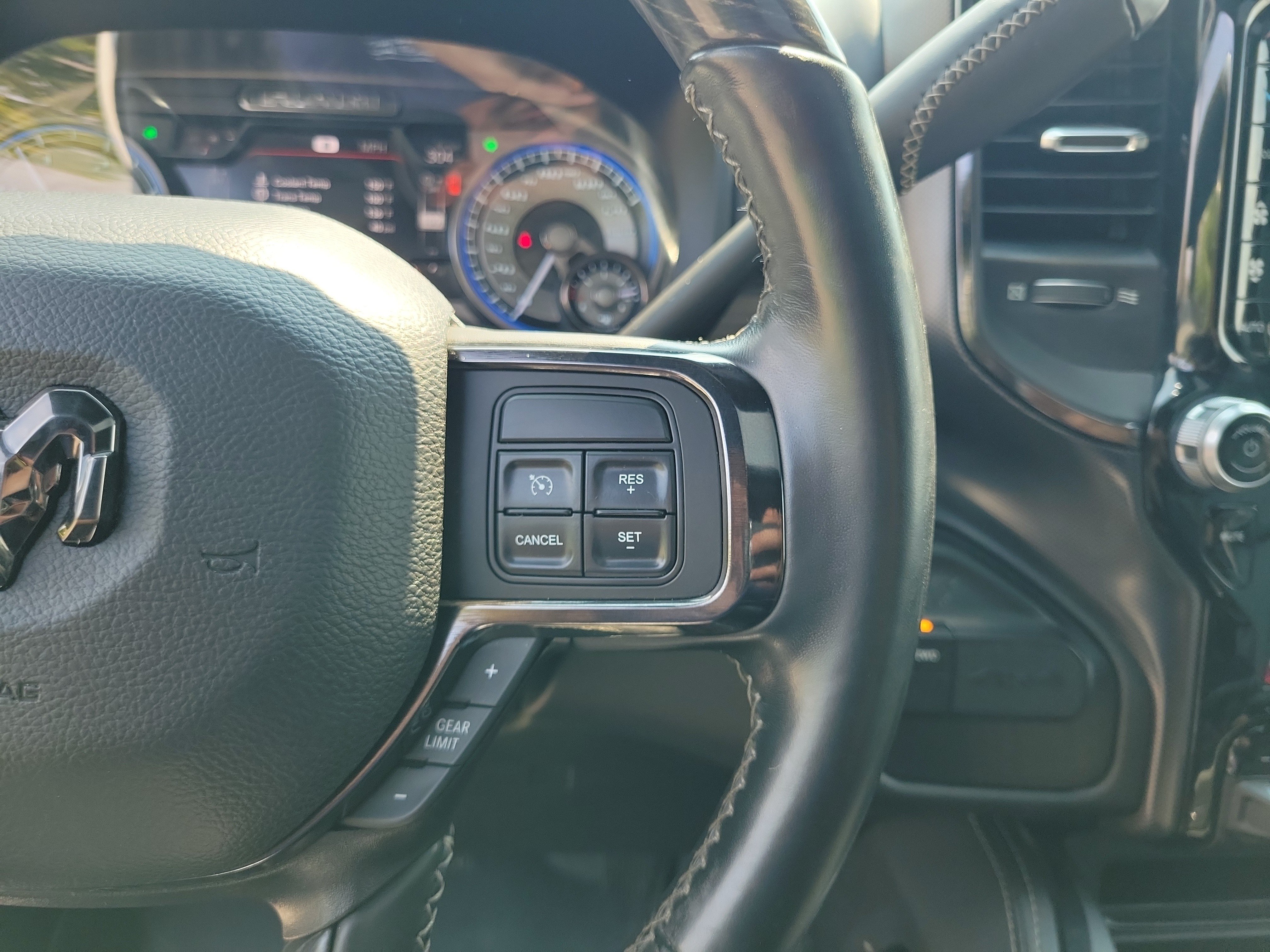 Used 2022 Bright White Clear Coat Ram Limited image 23