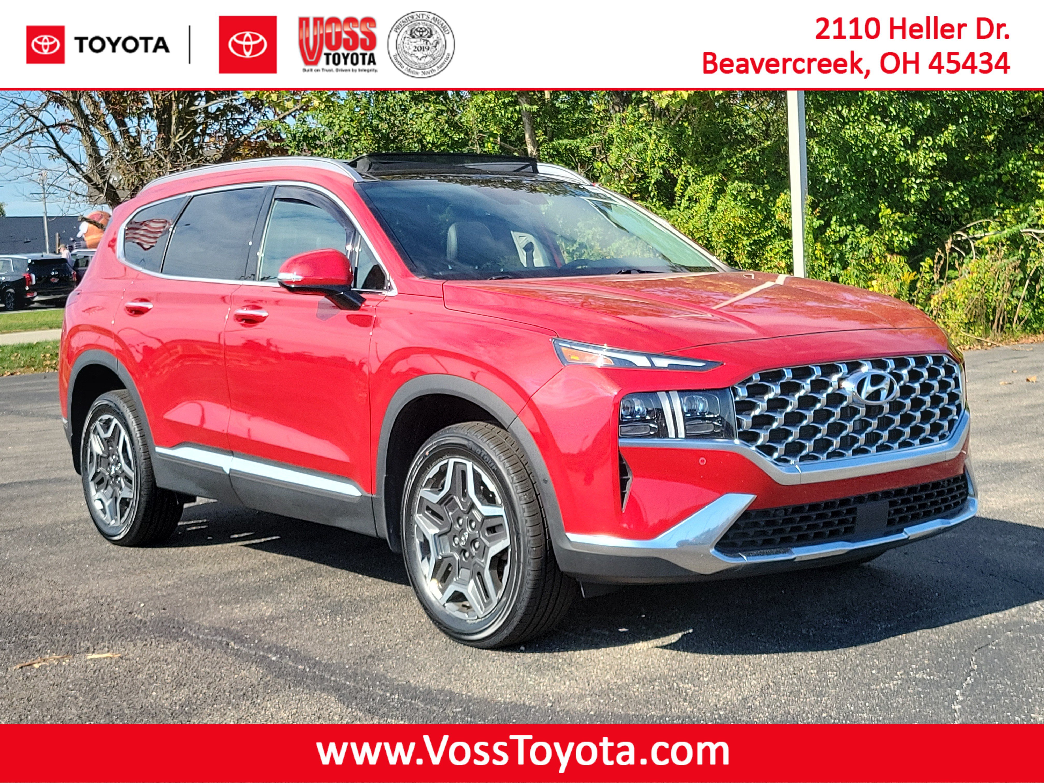 Used 2023 Calypso Red Pearl Hyundai Limited image 5