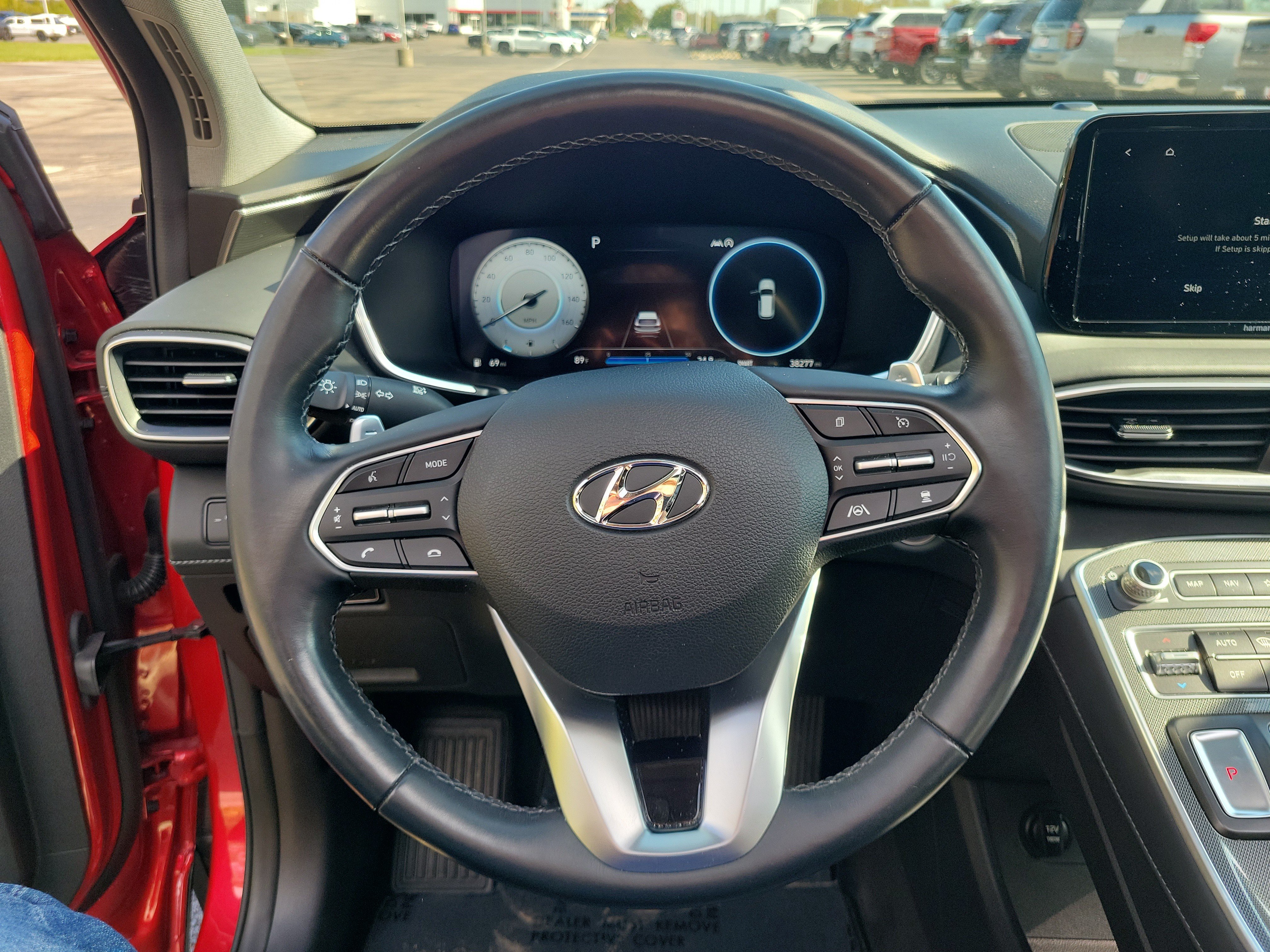 Used 2023 Calypso Red Pearl Hyundai Limited image 25