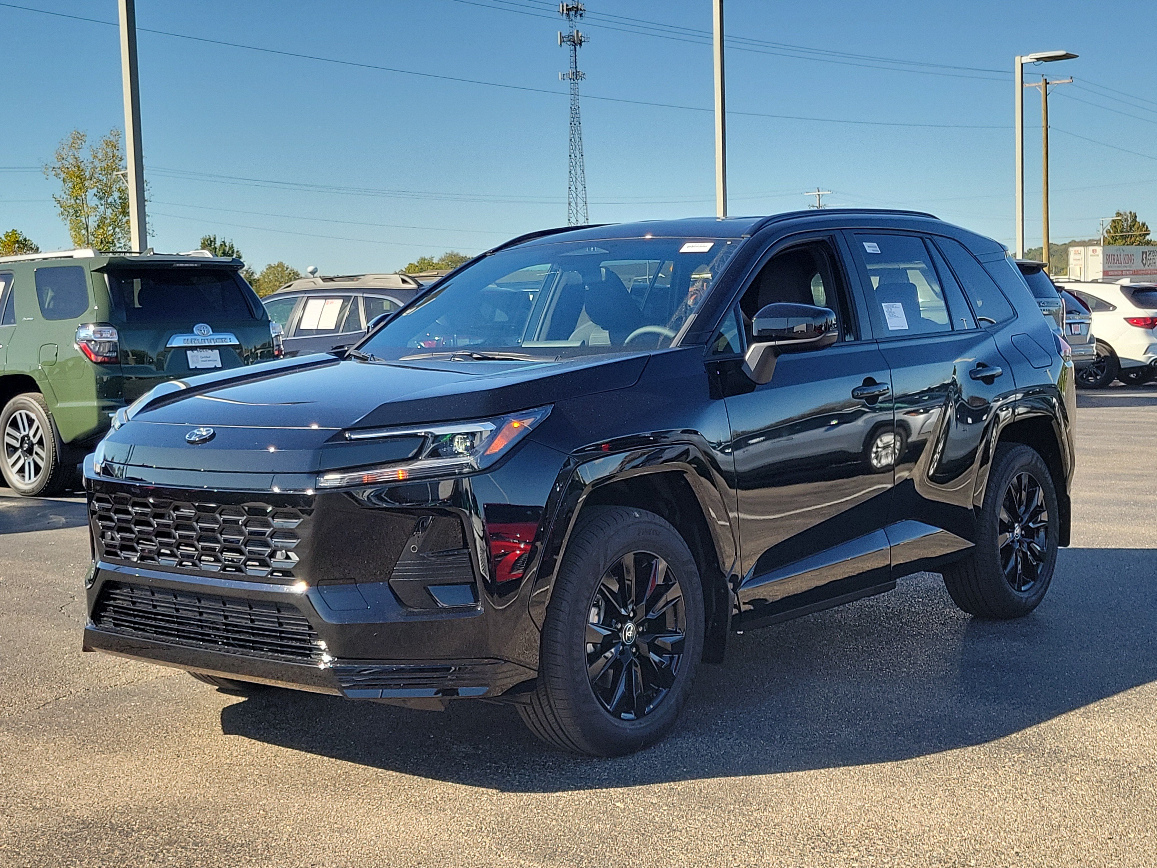 New 2026 Midnight Black Metallic Toyota SE image 2