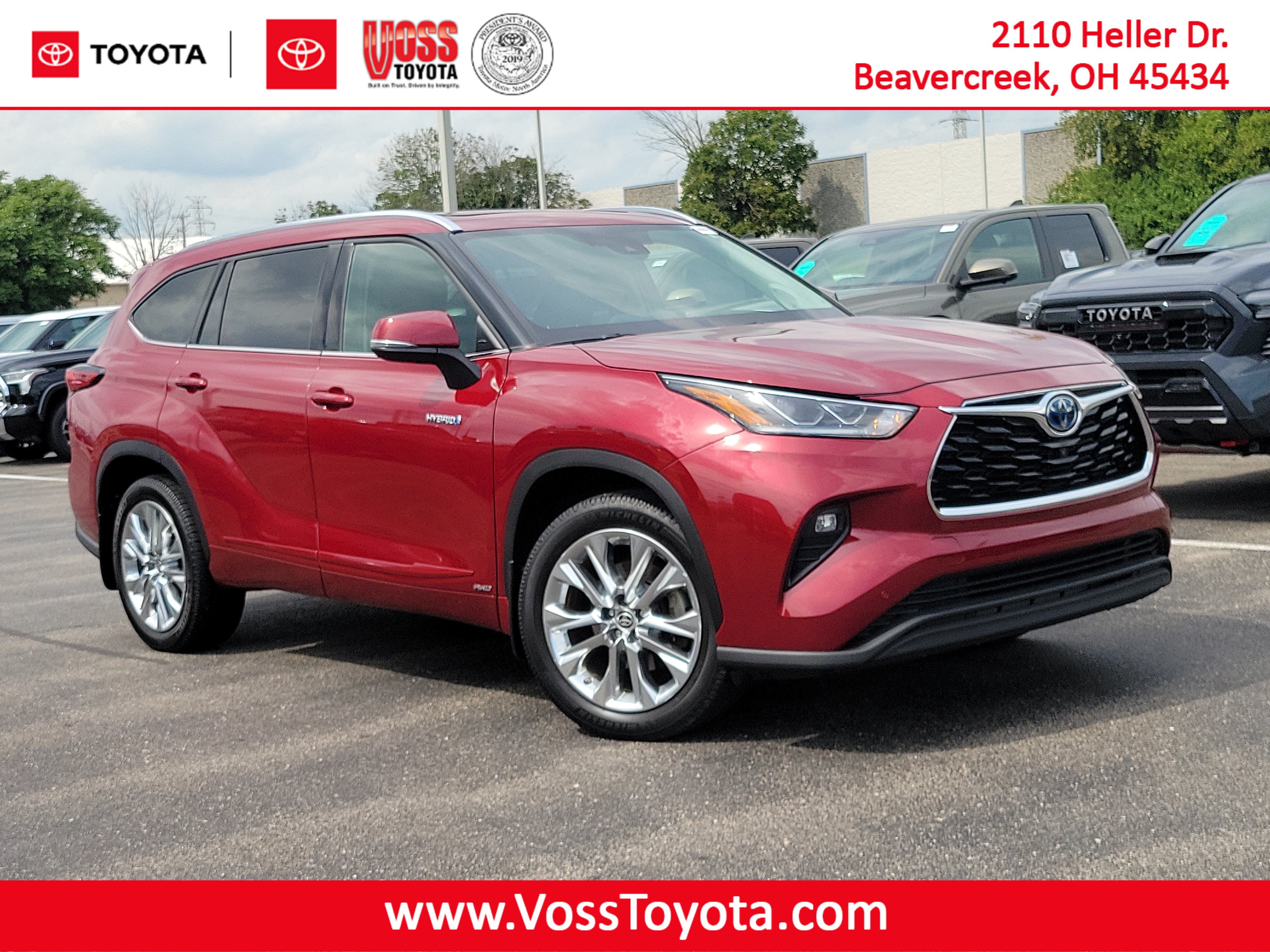 Used 2021 Ruby Flare Pearl Toyota Limited image 5