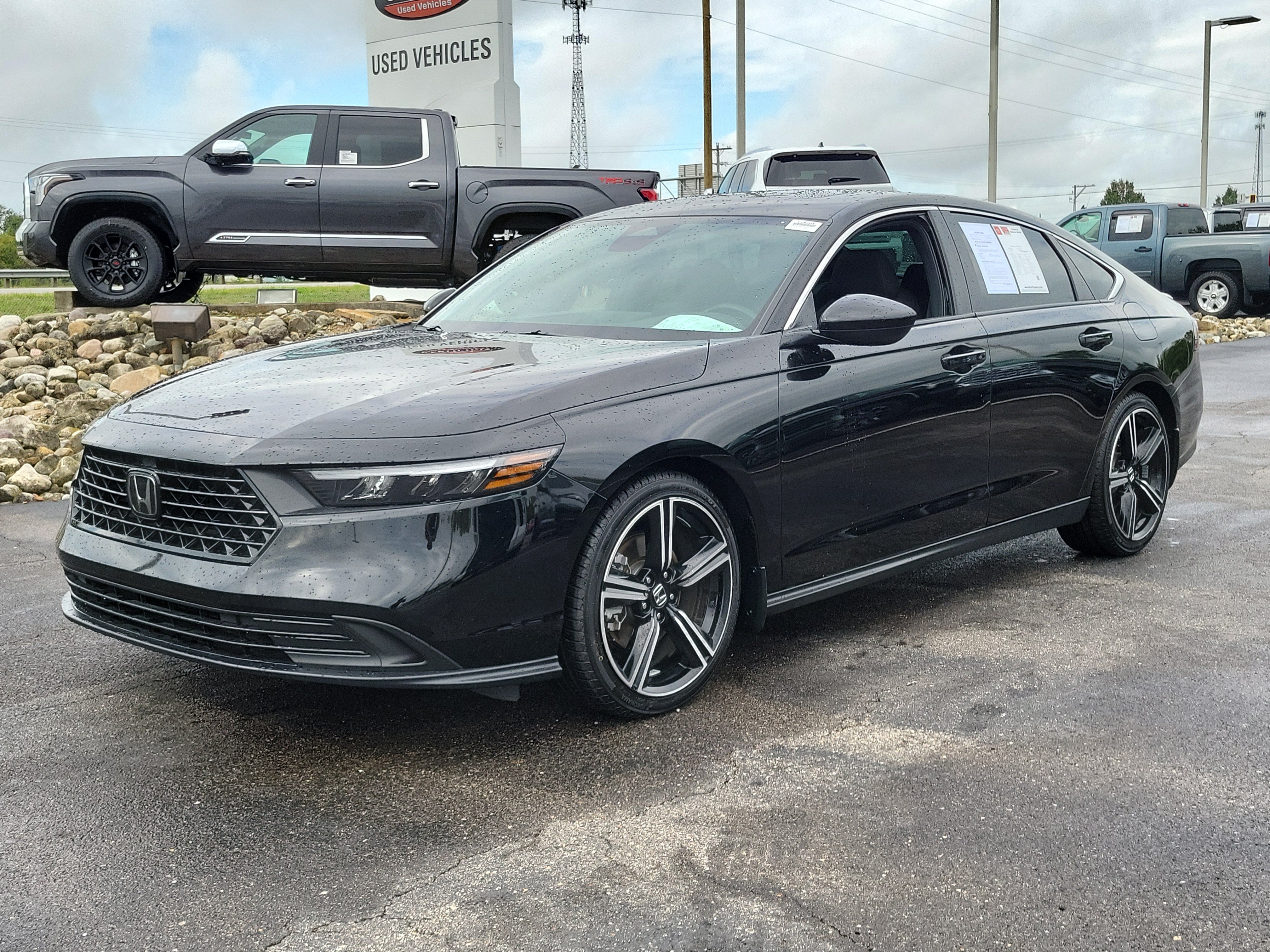 Used 2024 Crystal Black Pearl Honda Sport image 6