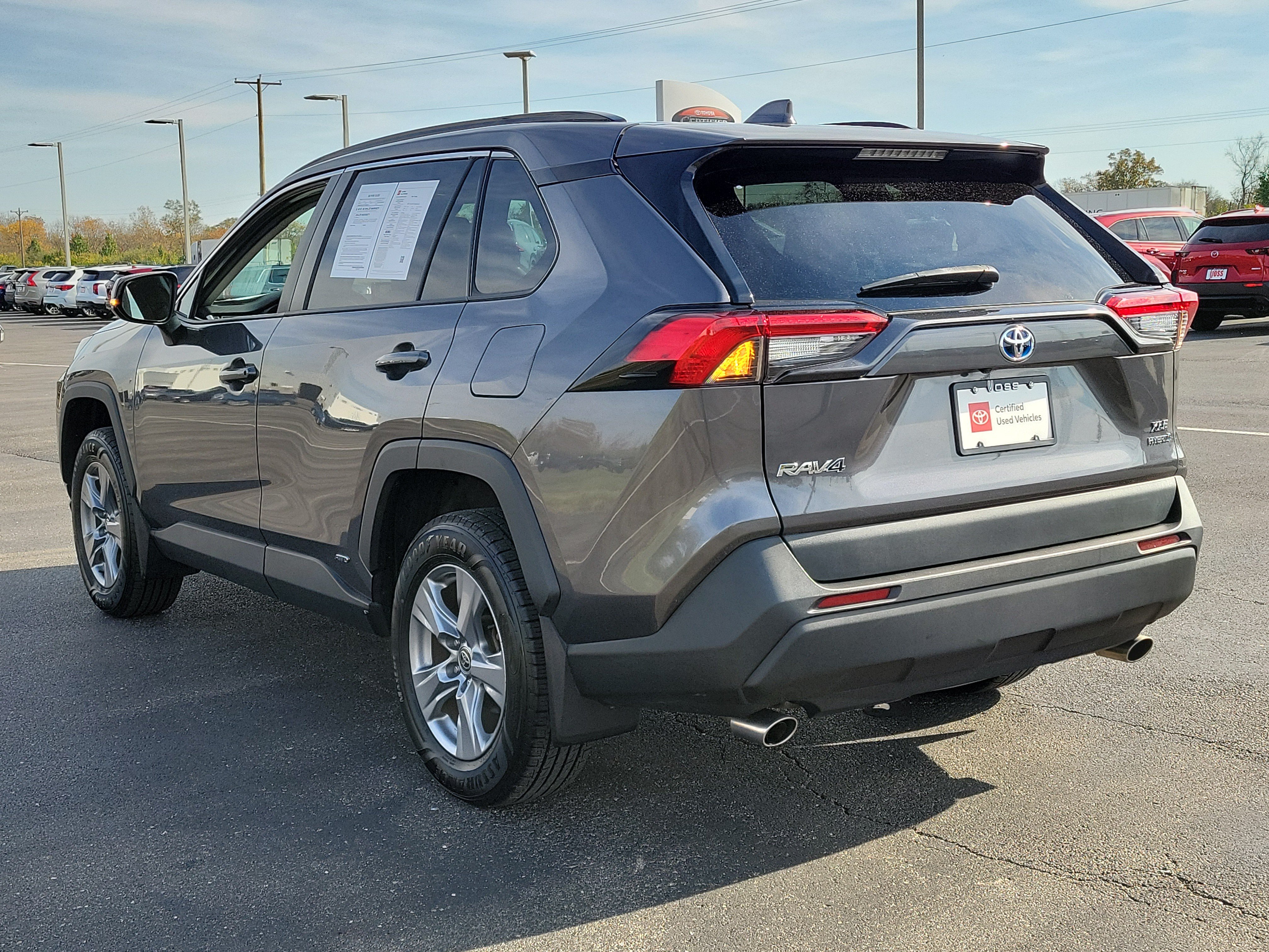 Certified Used 2022 Magnetic Gray Metallic Toyota XLE image 7