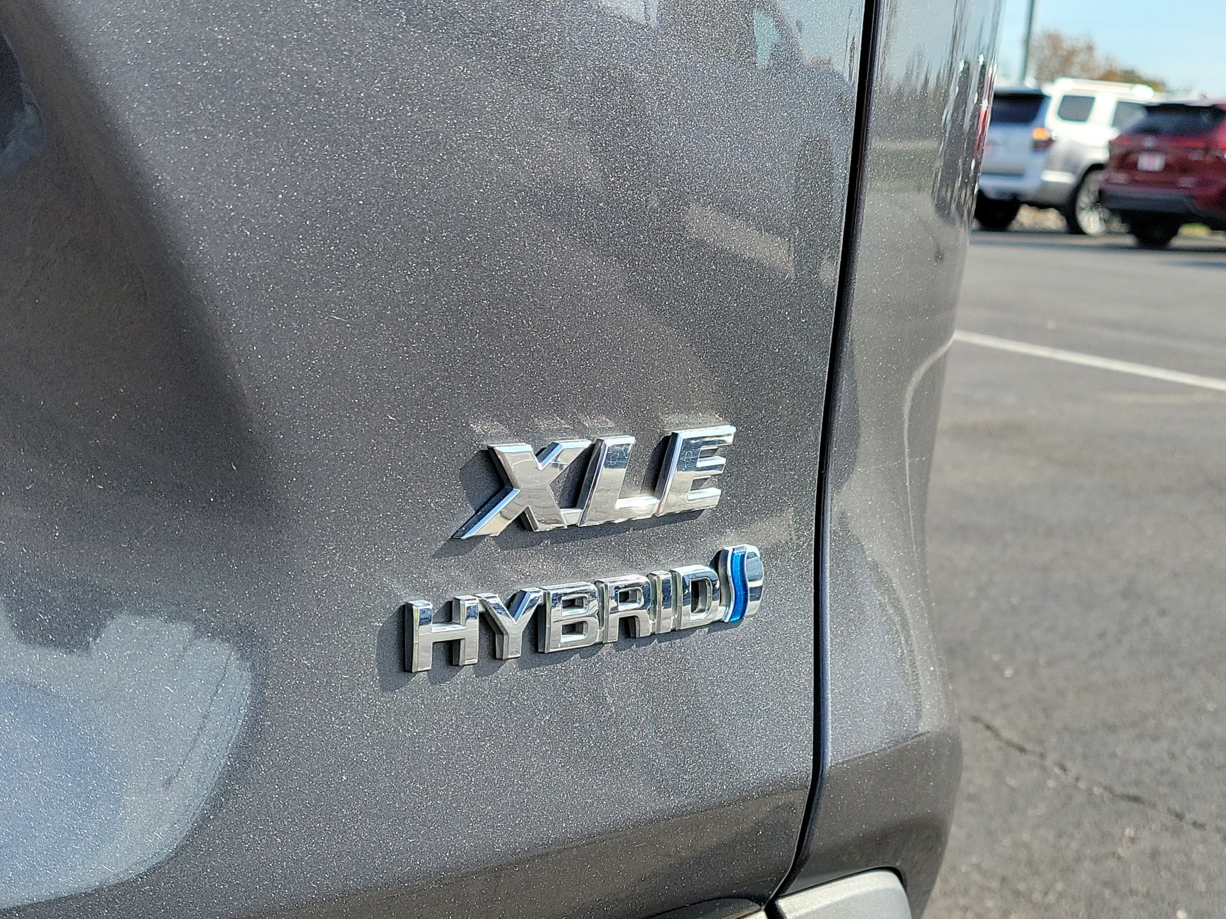 Certified Used 2022 Magnetic Gray Metallic Toyota XLE image 11