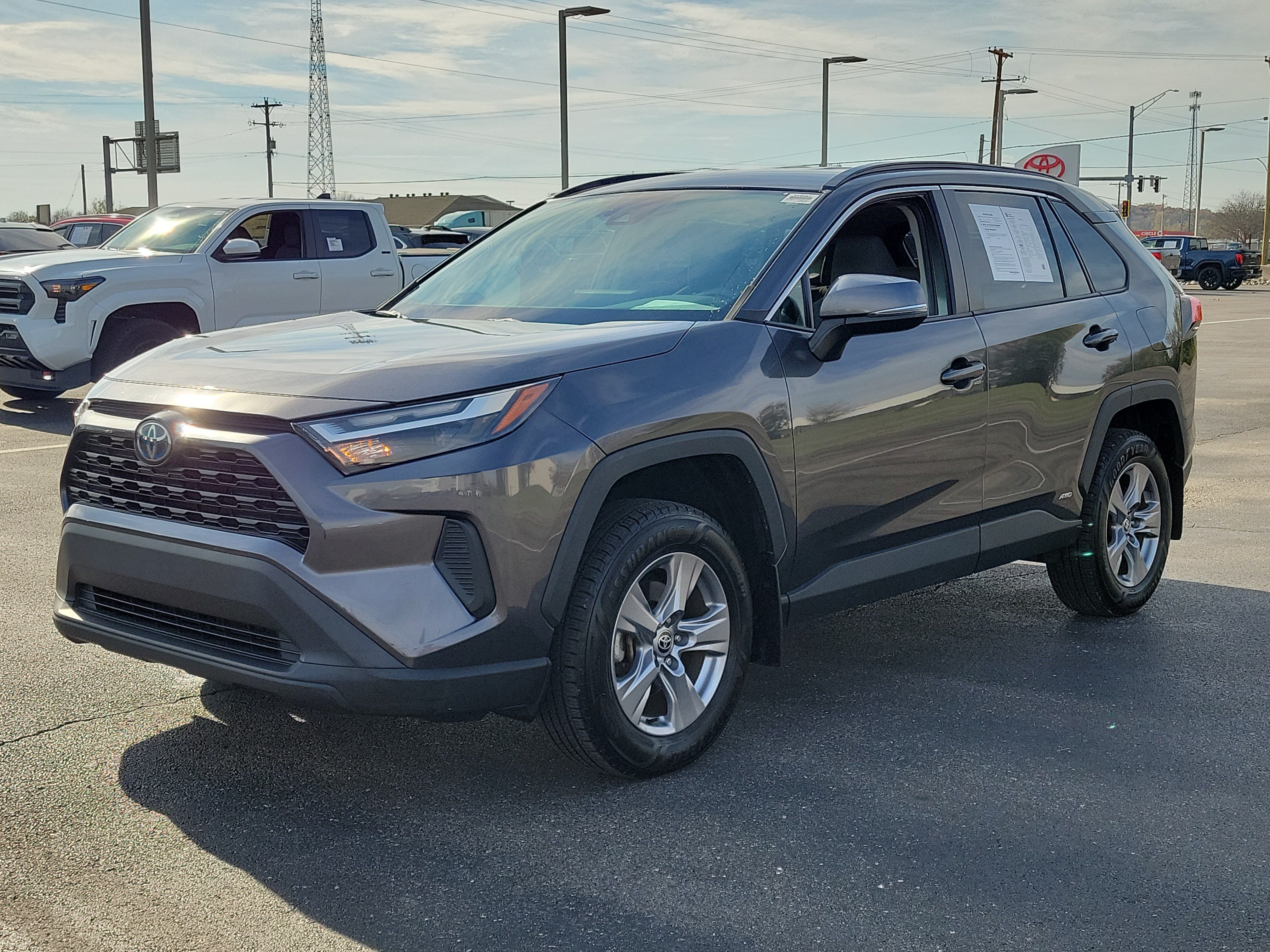 Certified Used 2022 Magnetic Gray Metallic Toyota XLE image 6