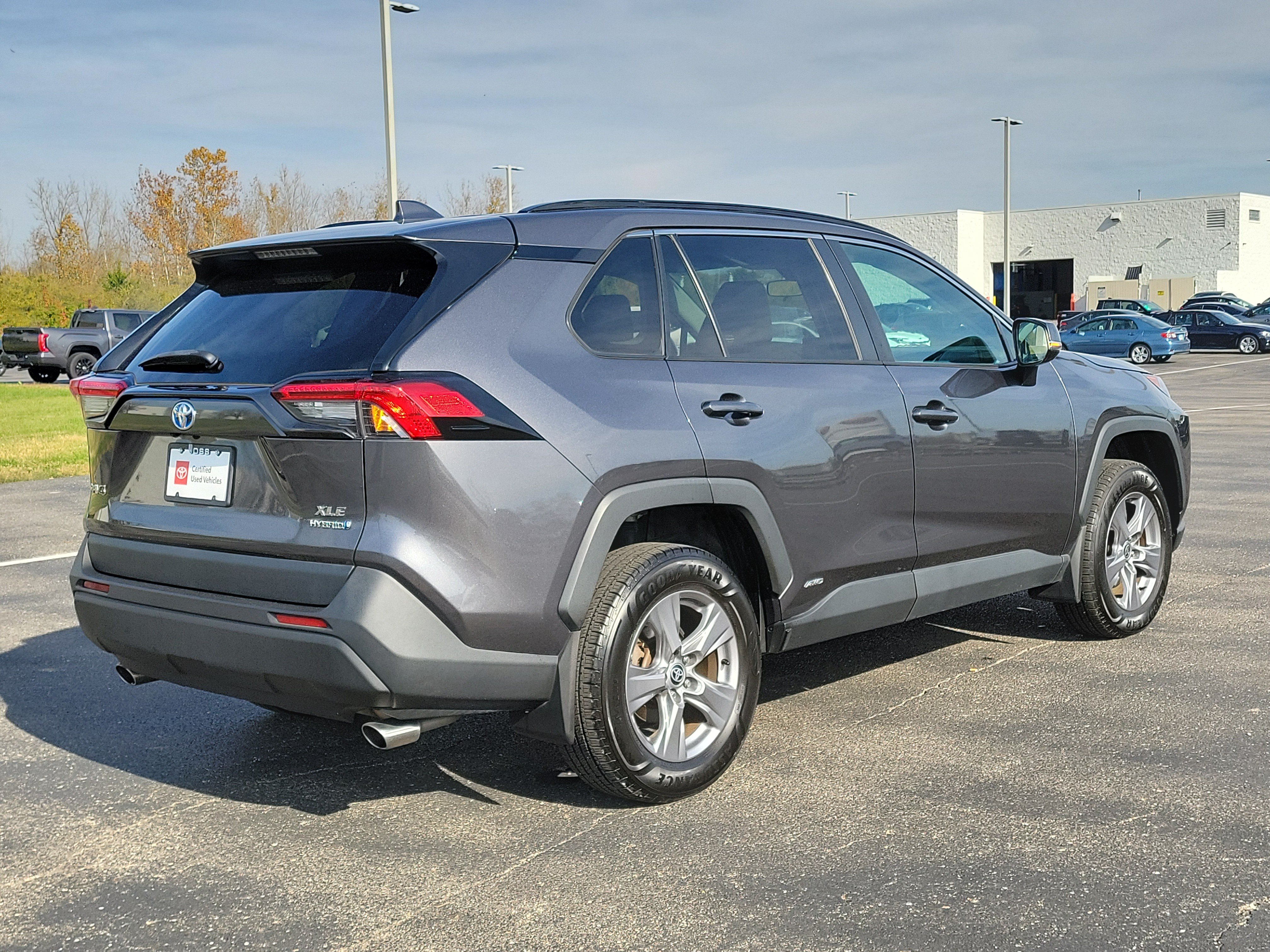 Certified Used 2022 Magnetic Gray Metallic Toyota XLE image 8
