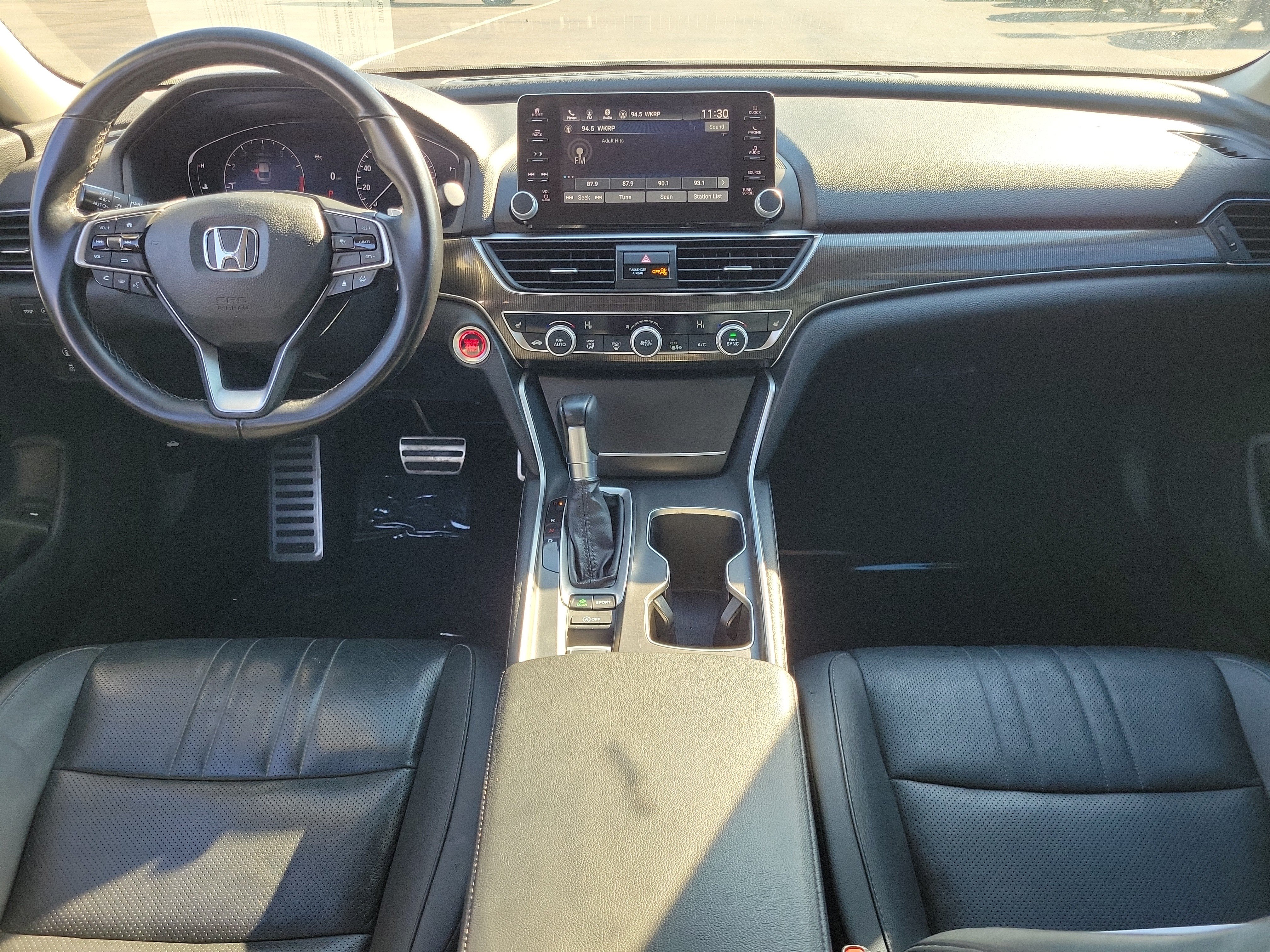 Used 2022 Crystal Black Pearl Honda Sport Special Edition image 13