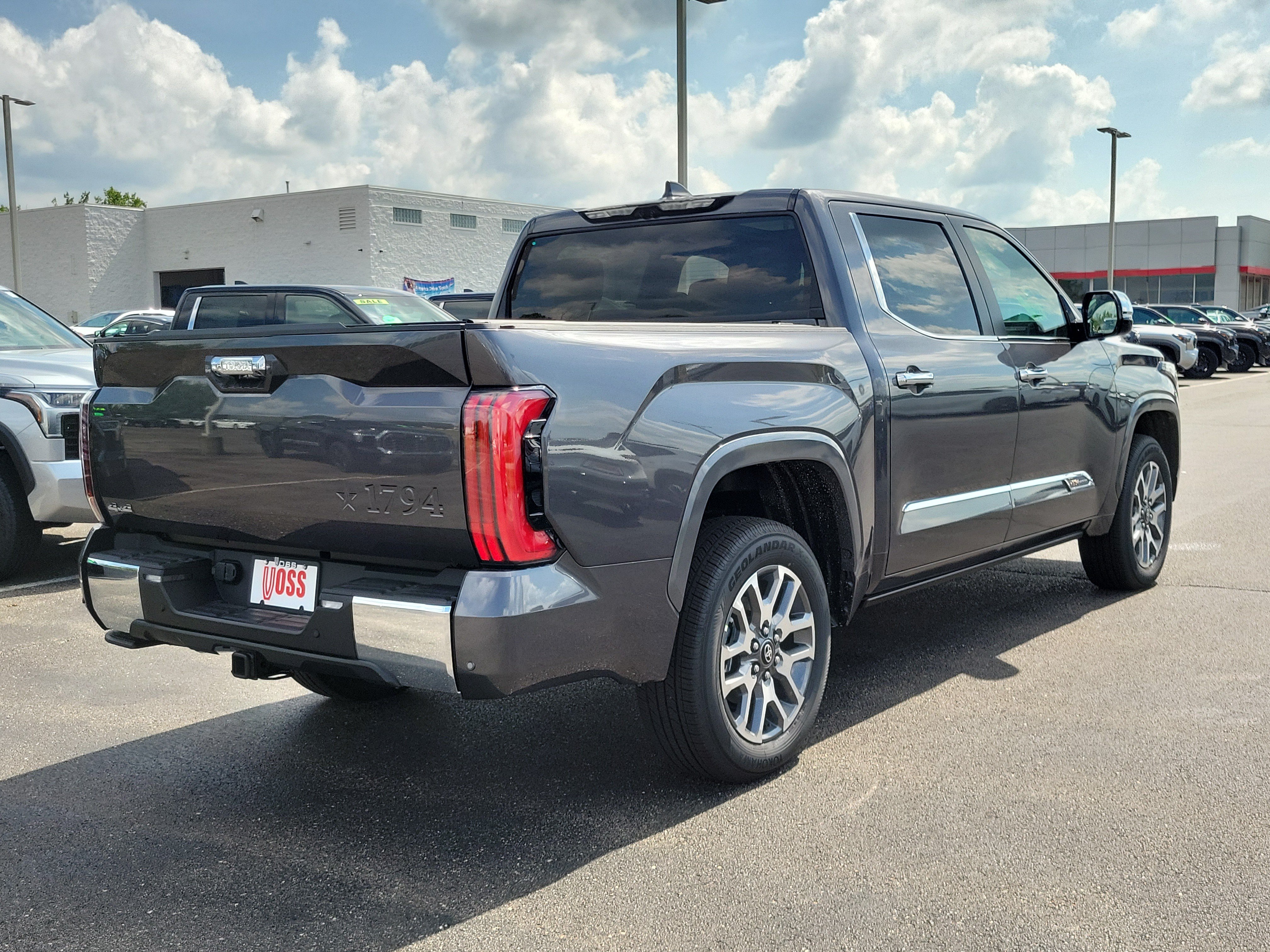 New 2026 Magnetic Gray Metallic Toyota 1794 Edition CrewMax 5.5